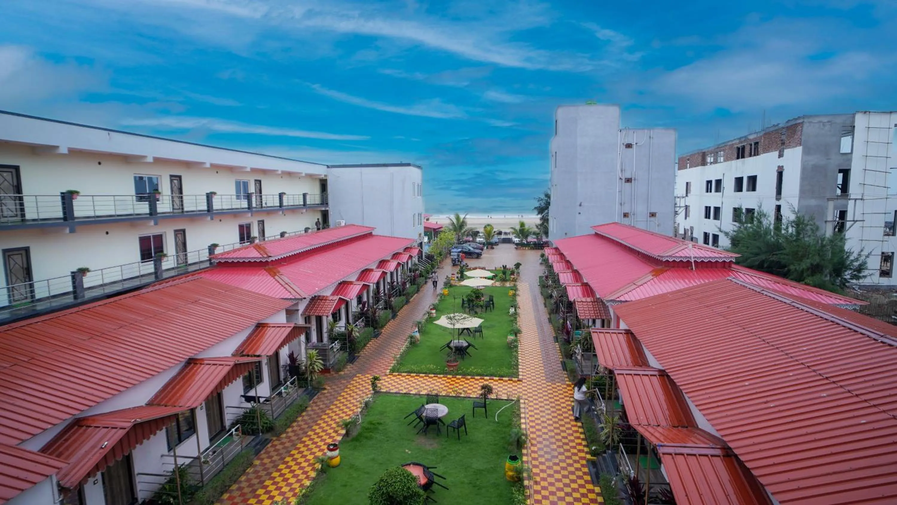 Property building in Sher Bengal Beach Resort