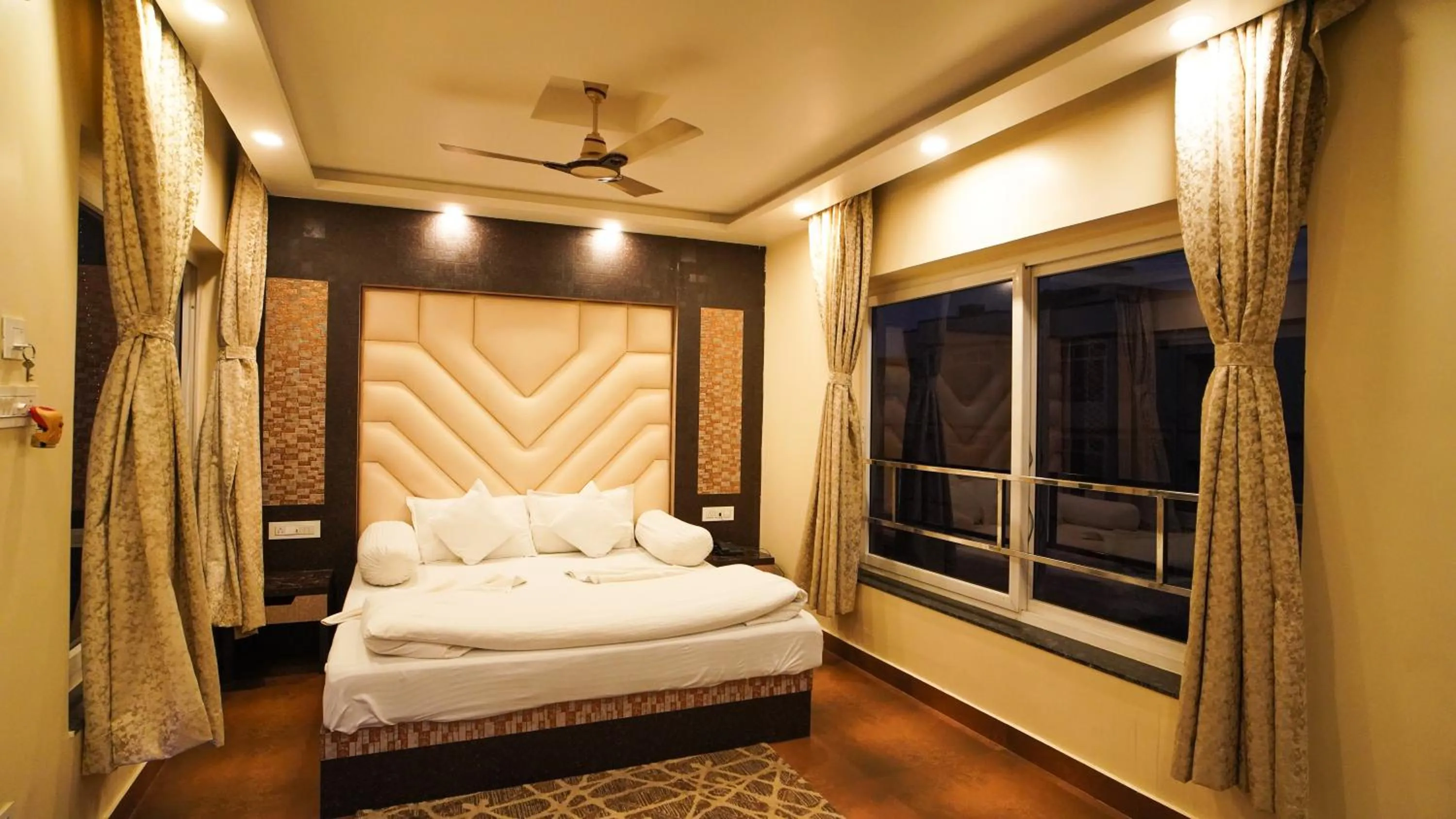 Bed in Sher Bengal Beach Resort