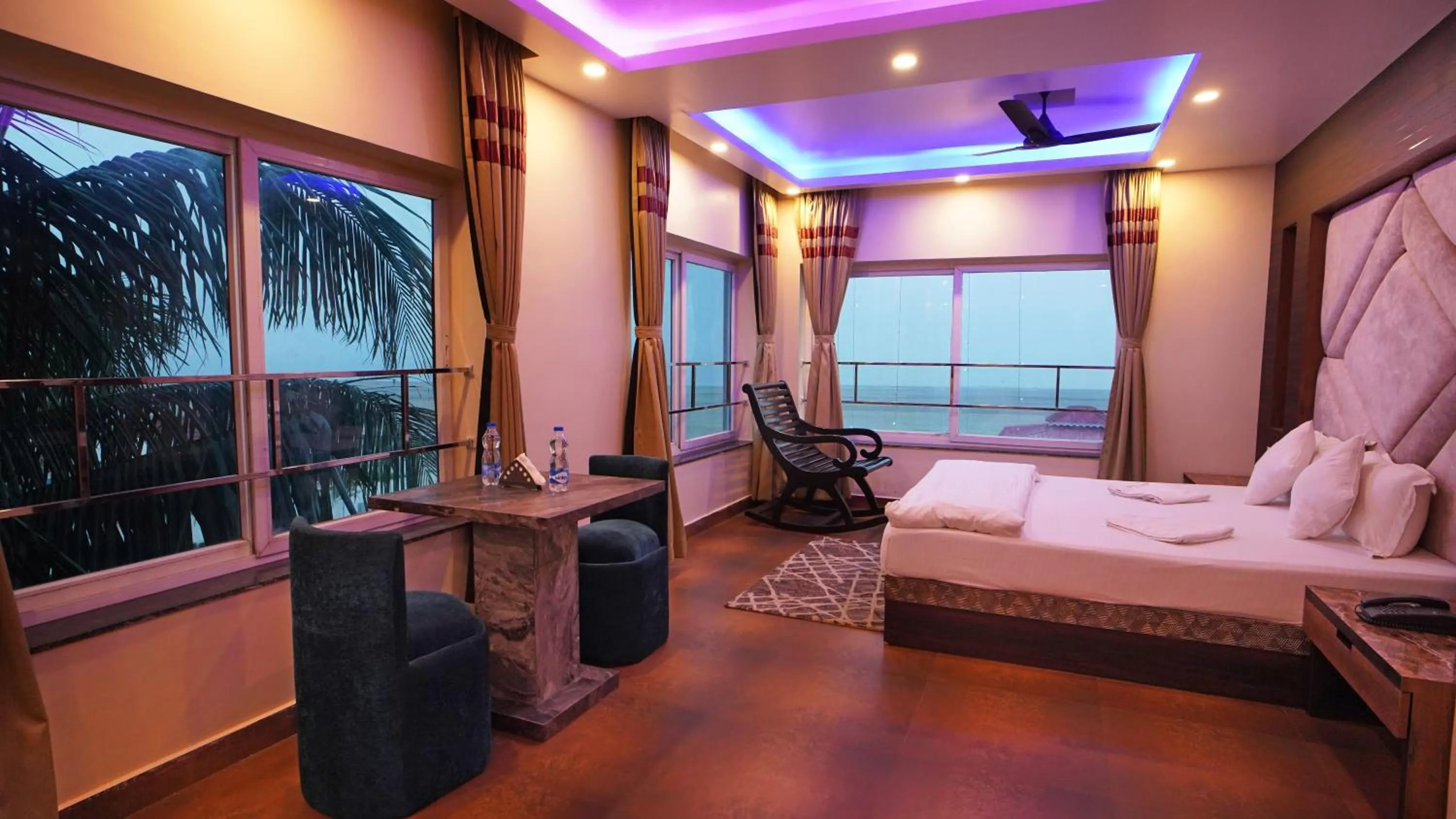 Bed in Sher Bengal Beach Resort