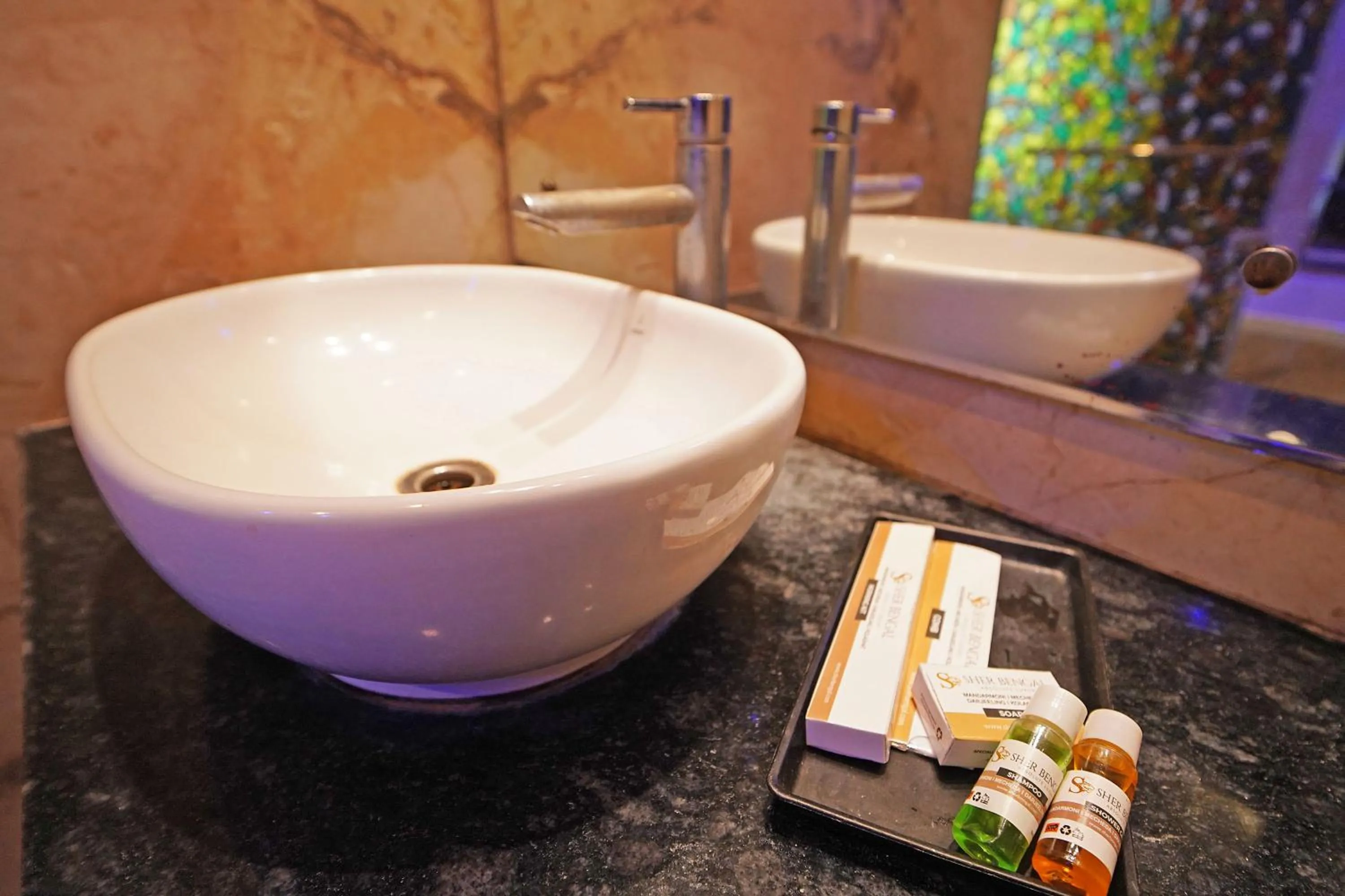 Bathroom in Sher Bengal Beach Resort