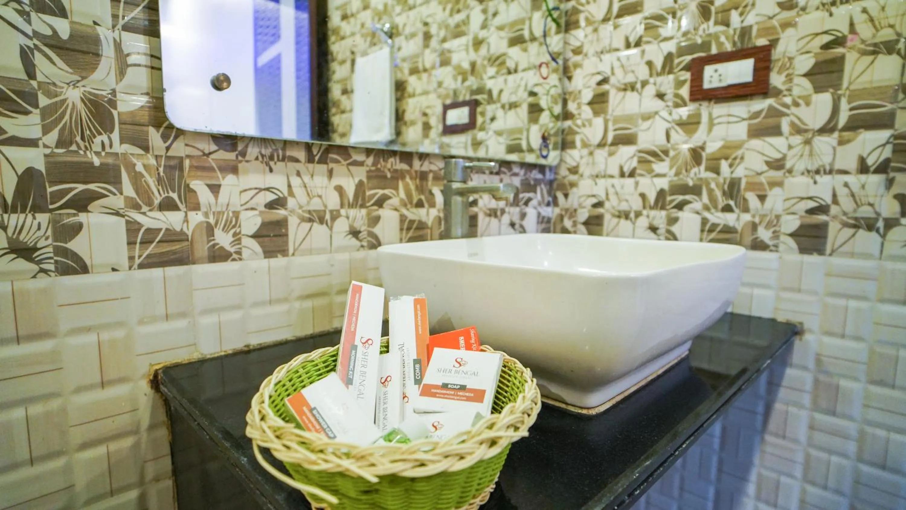 Bathroom in Sher Bengal Beach Resort