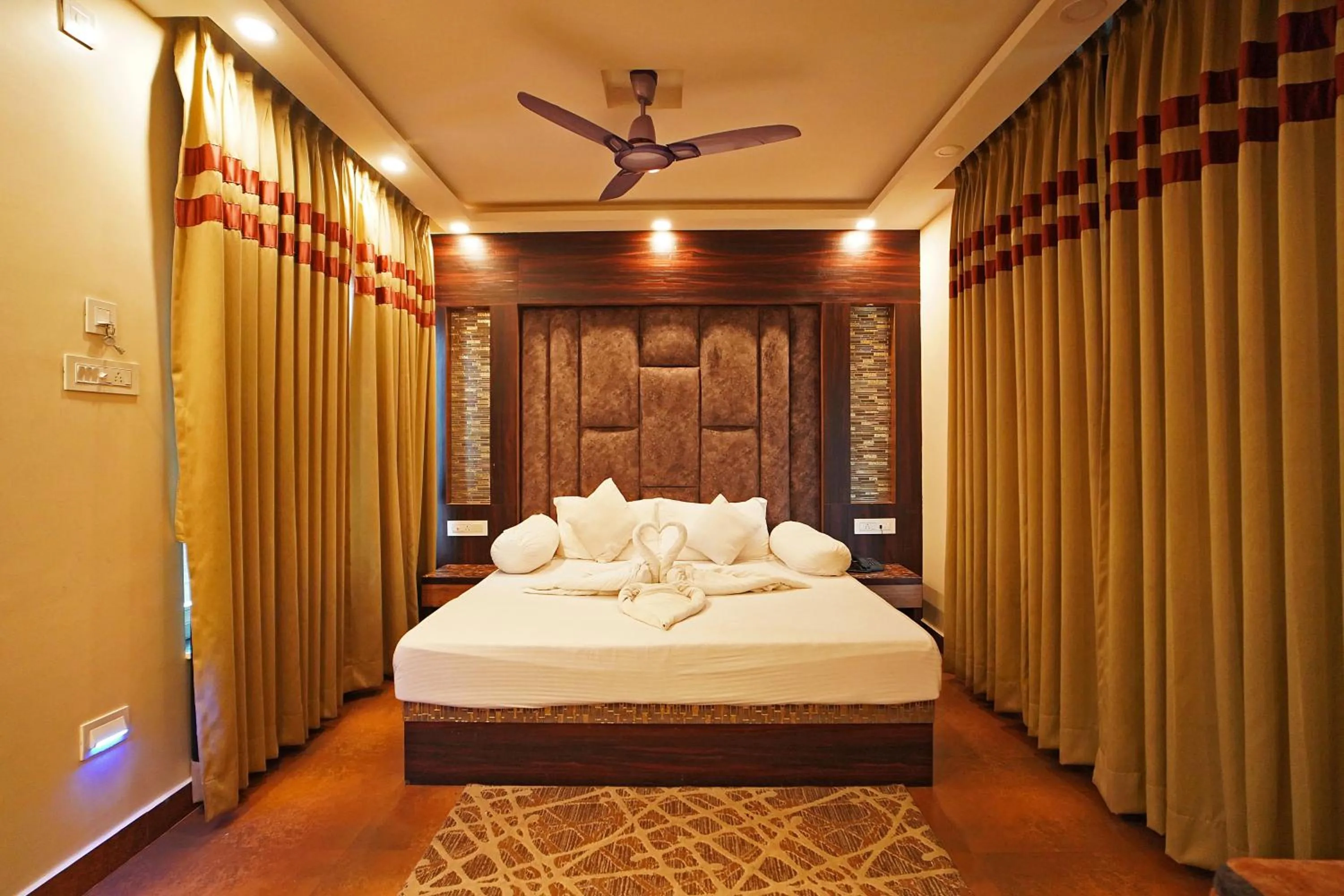 Bed in Sher Bengal Beach Resort