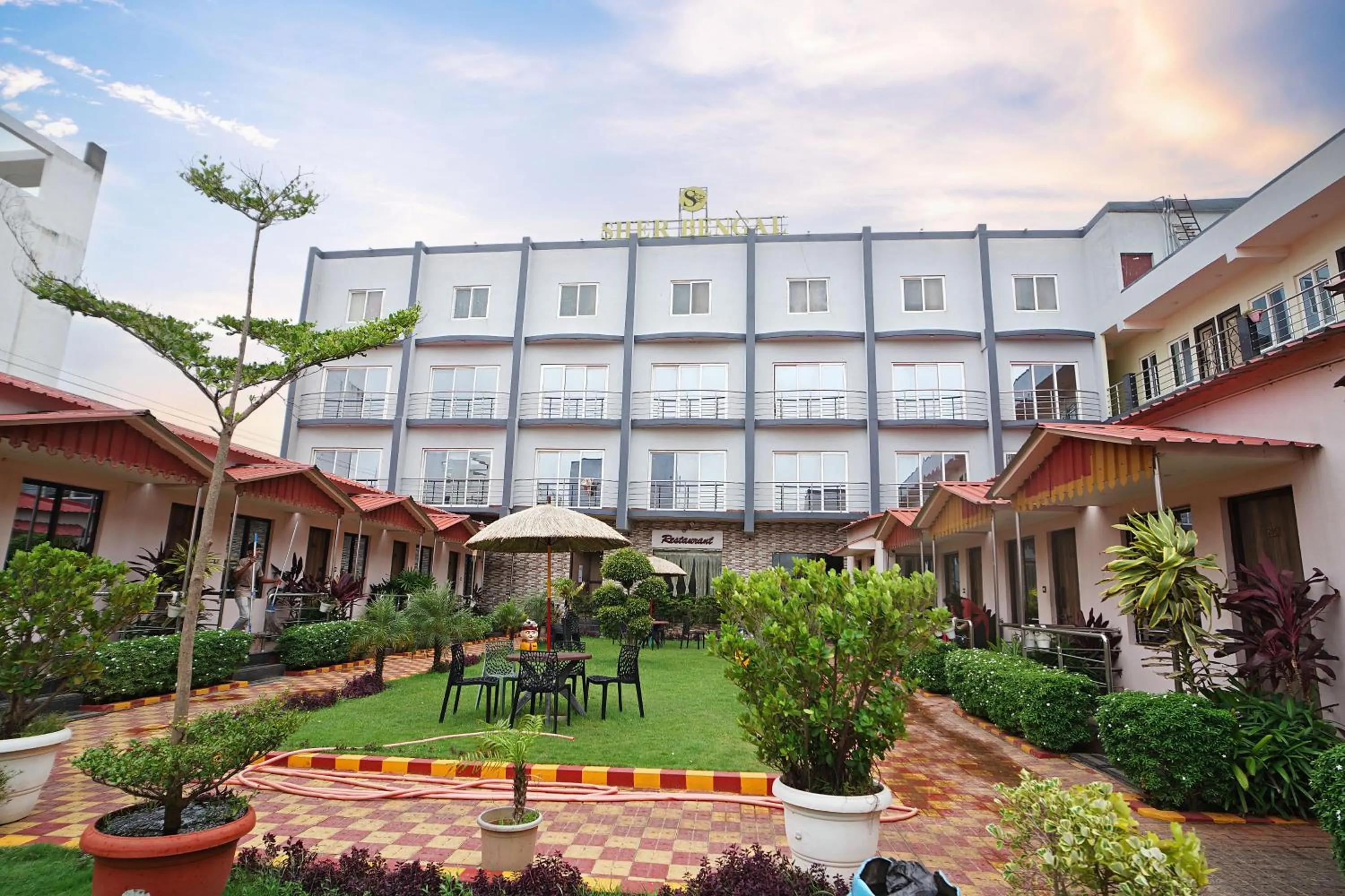 Property building in Sher Bengal Beach Resort