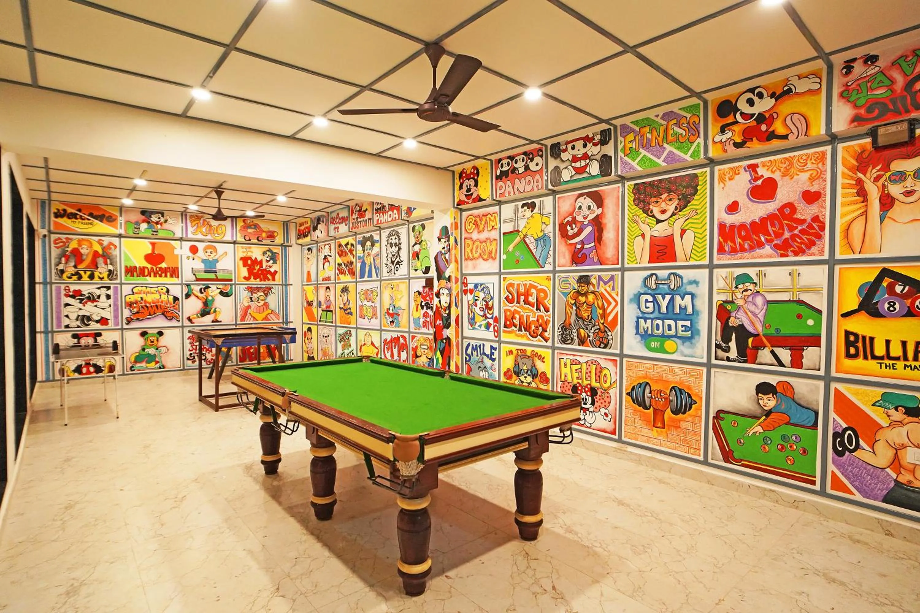Game Room in Sher Bengal Beach Resort