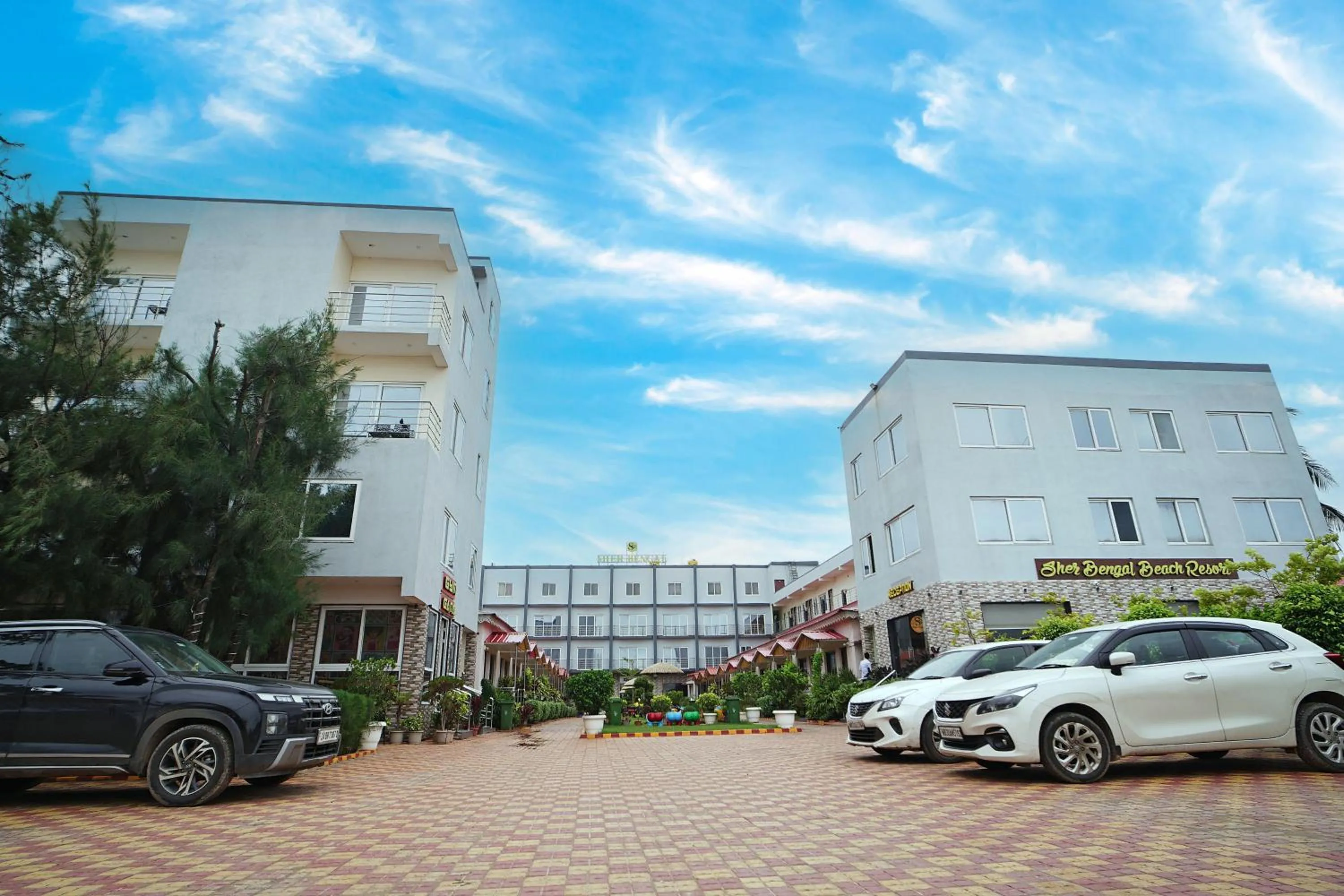 Property building in Sher Bengal Beach Resort