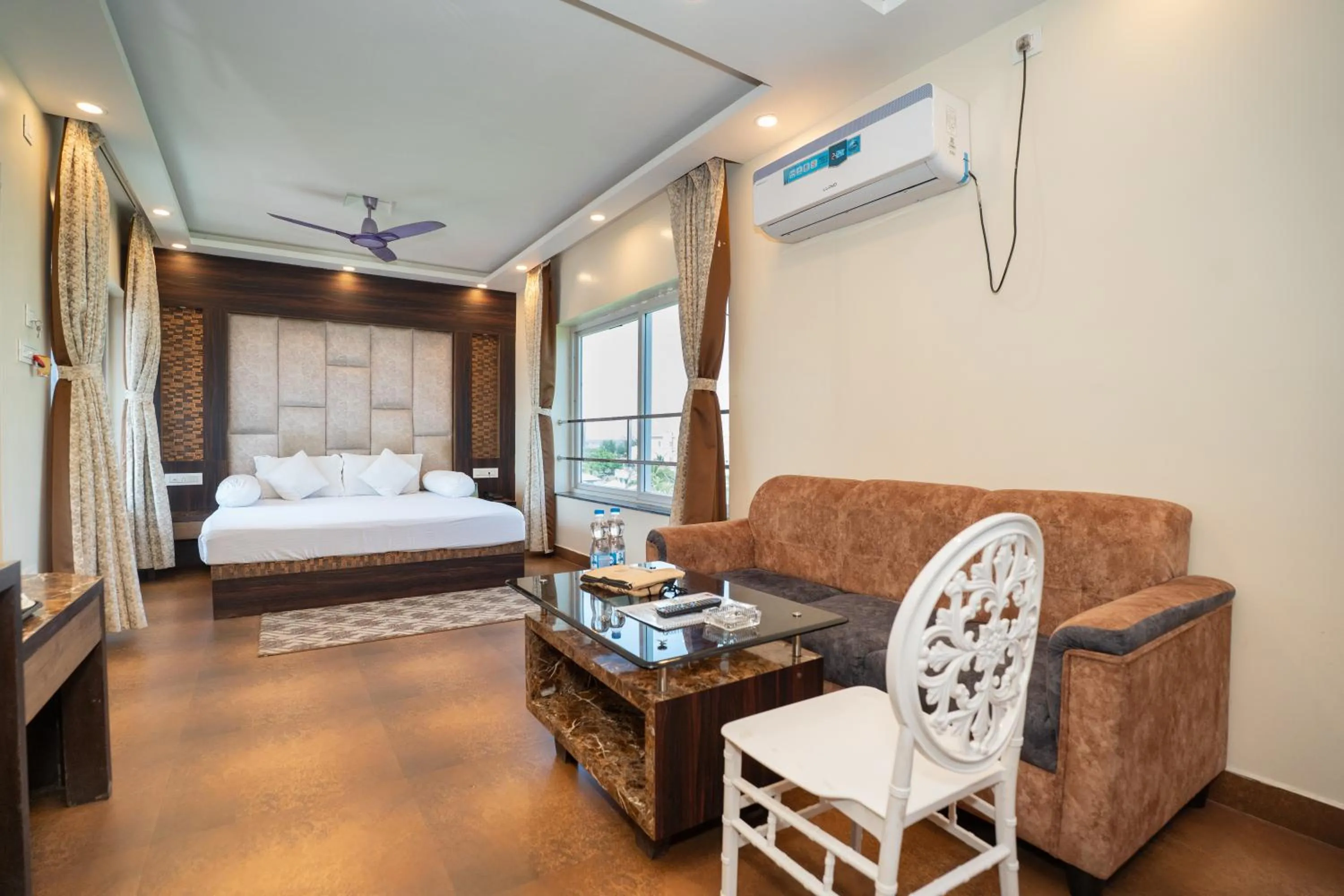Bed in Sher Bengal Beach Resort