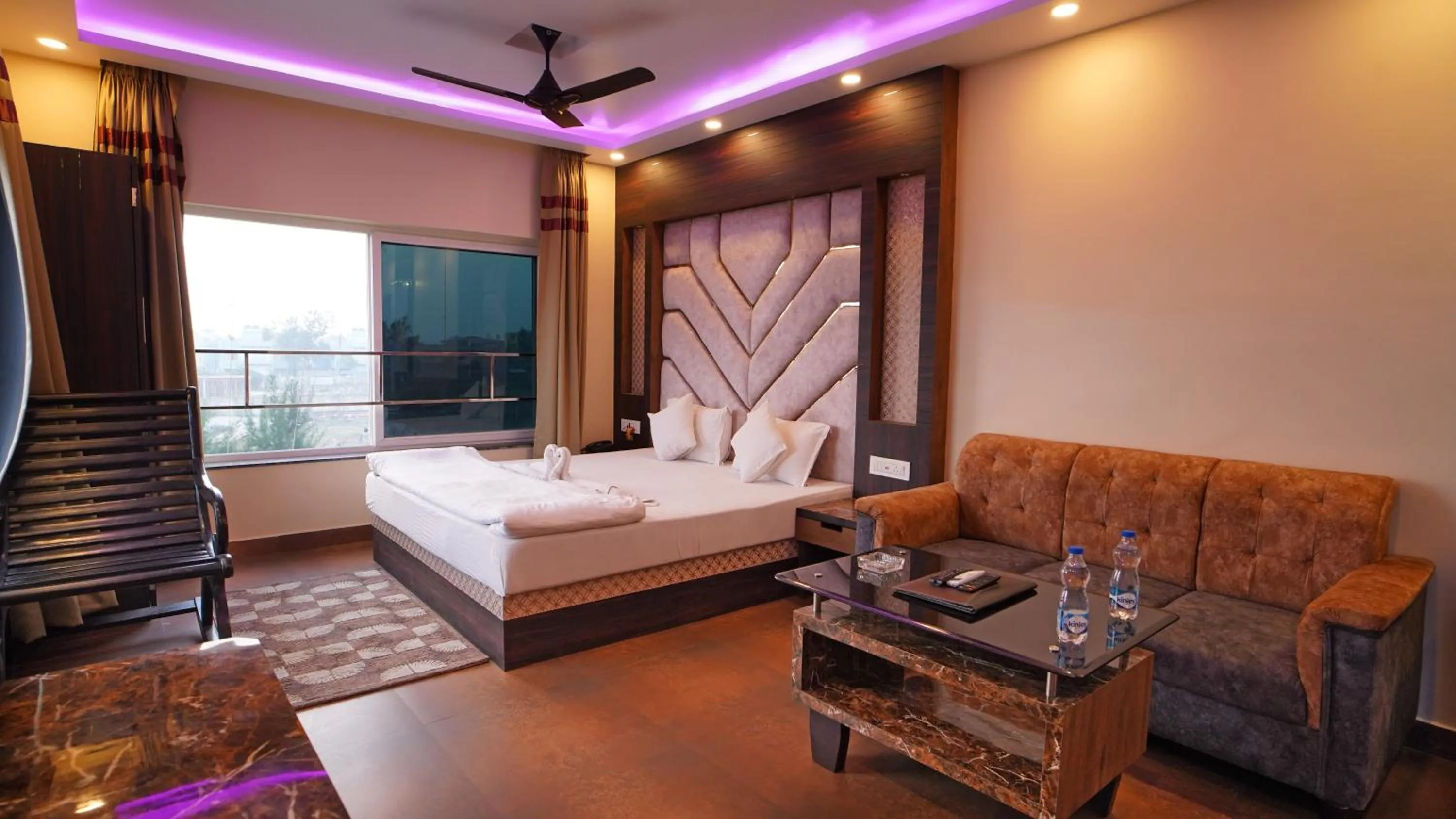 Bed in Sher Bengal Beach Resort