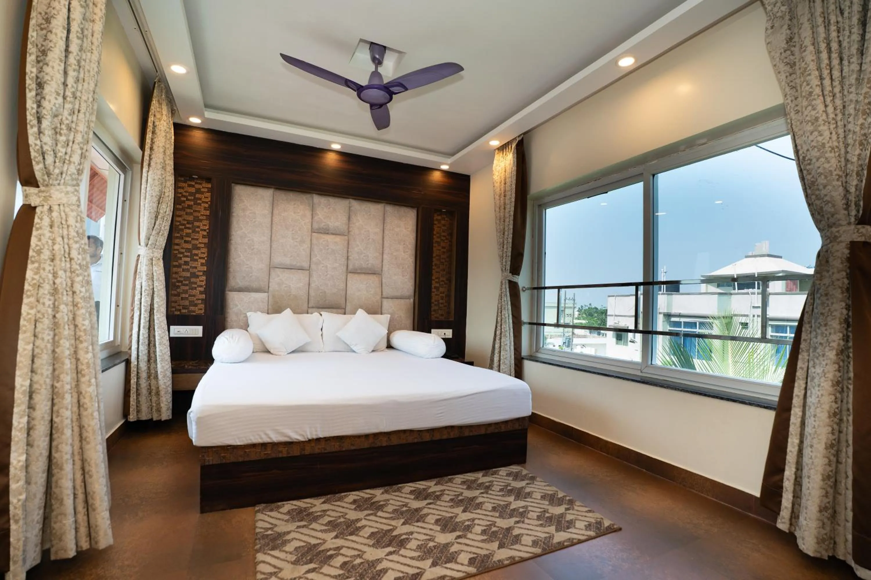 Bed in Sher Bengal Beach Resort