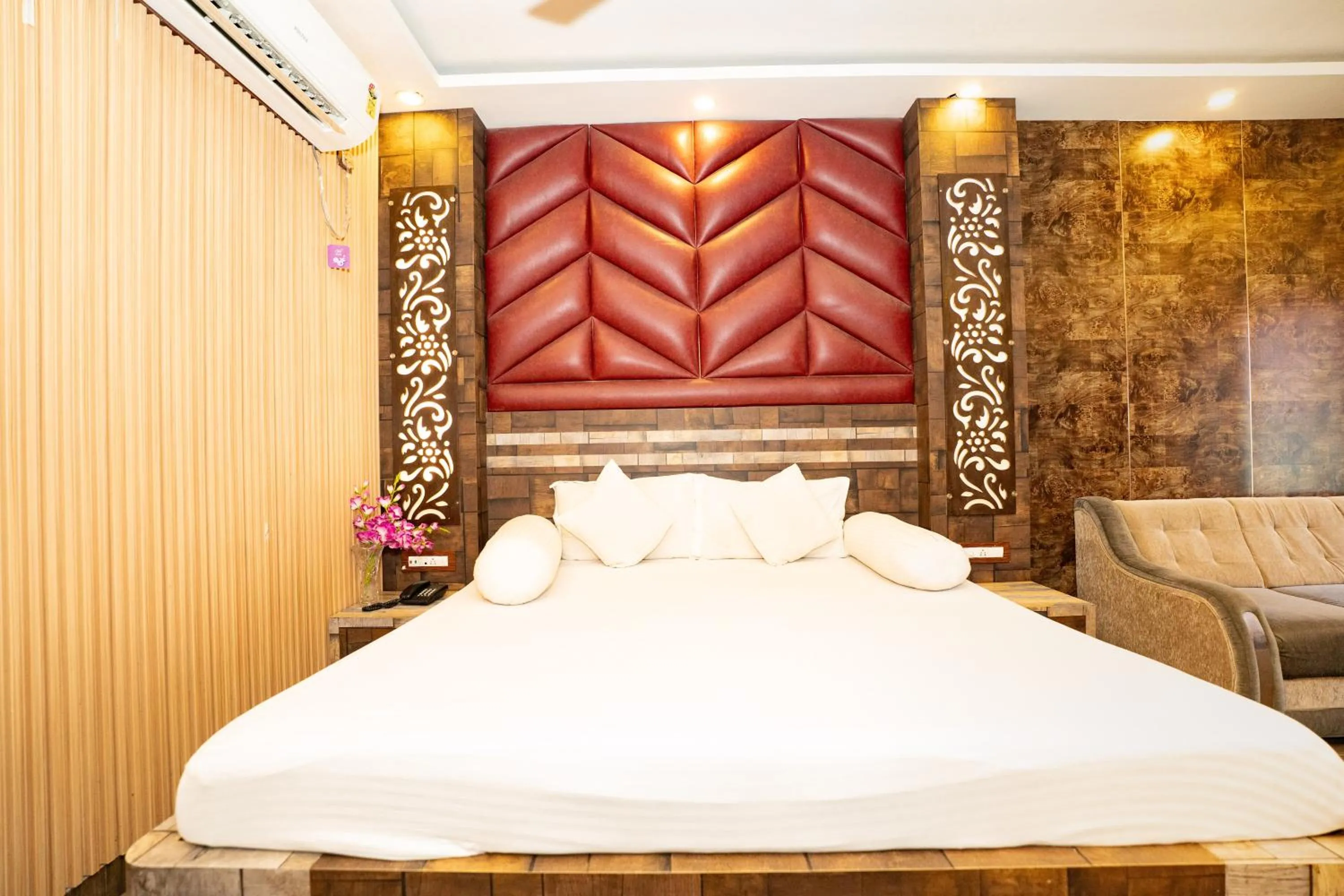 Bed in Sher Bengal Beach Resort