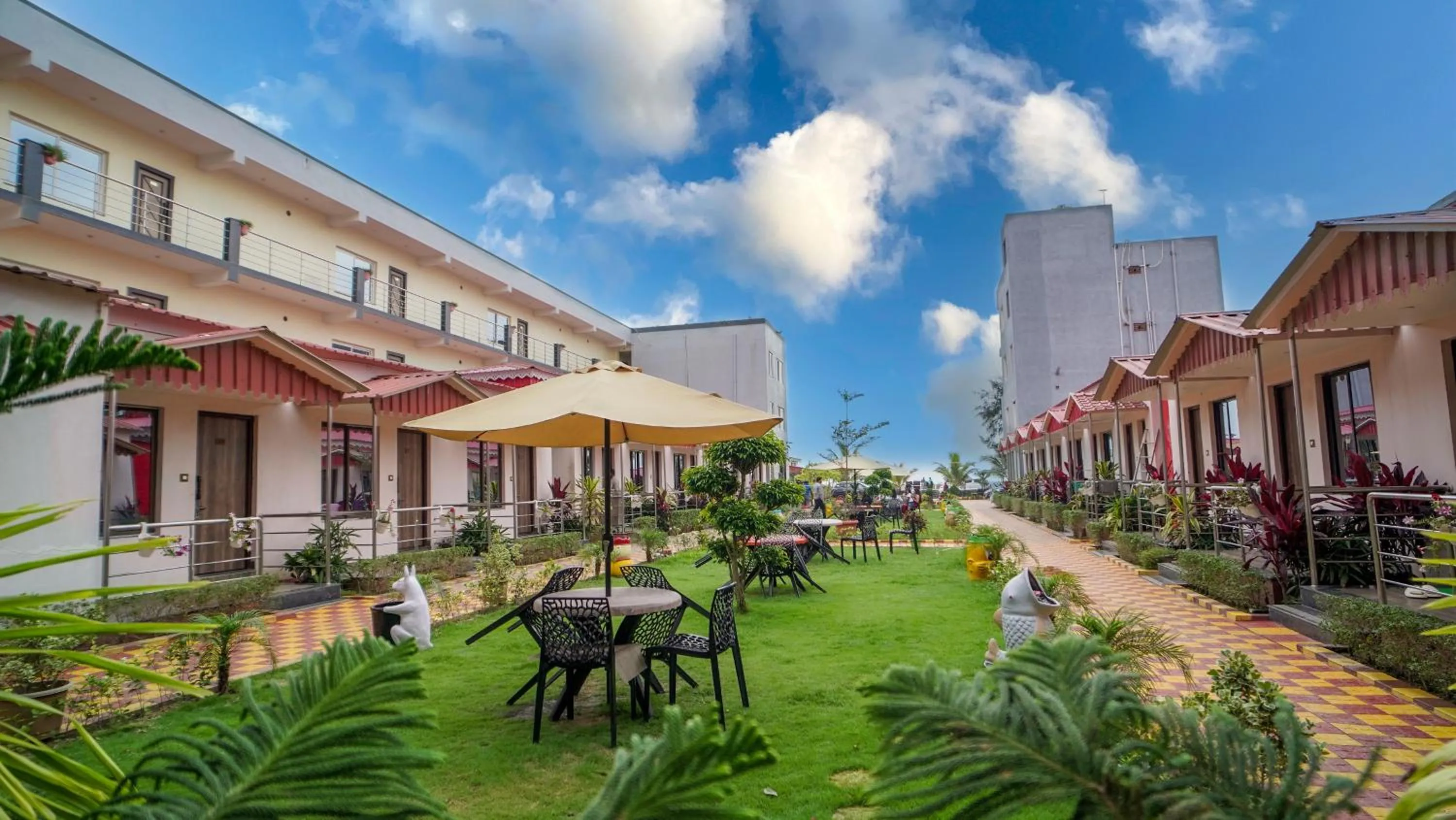 Property building in Sher Bengal Beach Resort