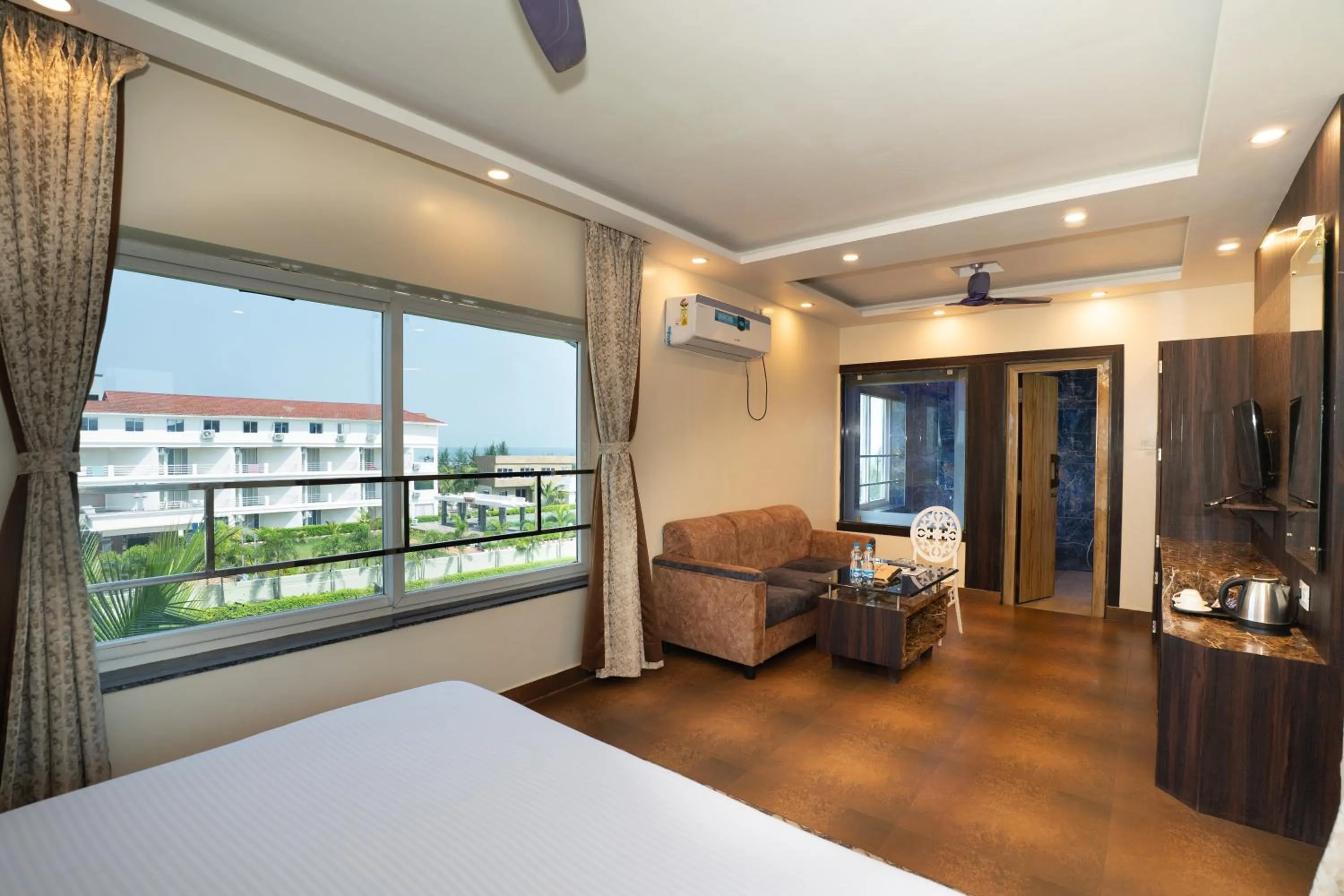 Bed in Sher Bengal Beach Resort