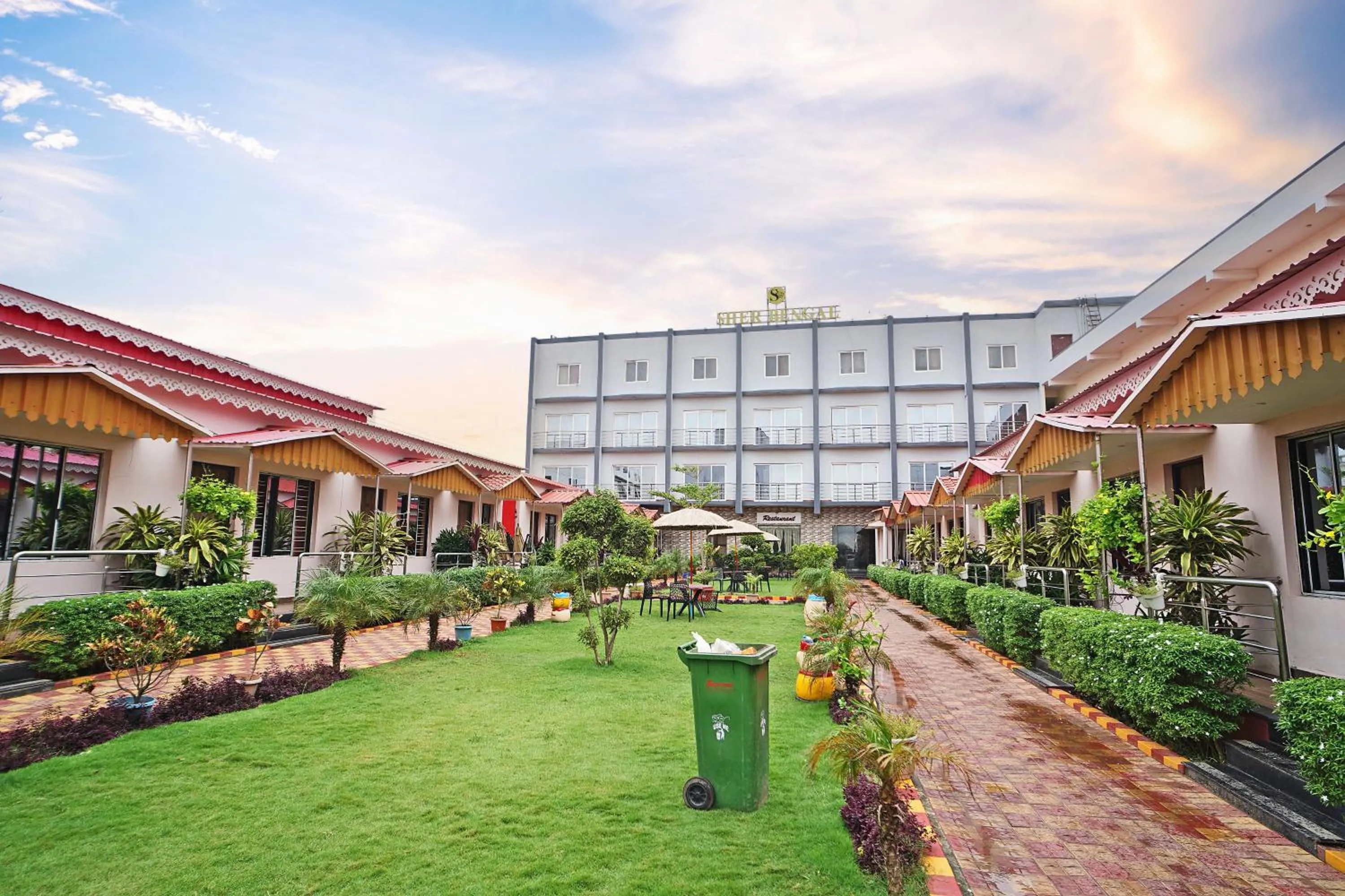 Property building in Sher Bengal Beach Resort