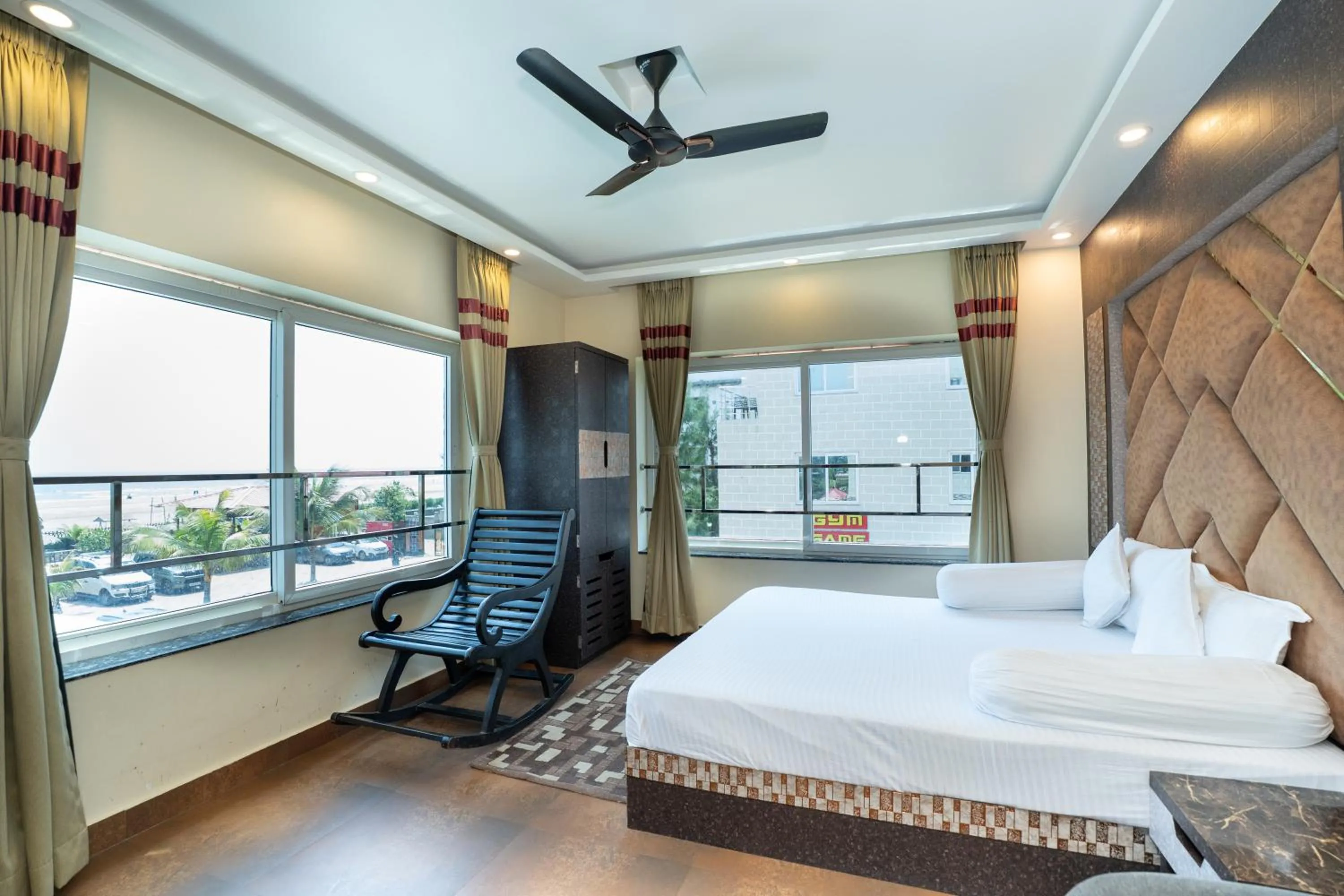 Bed in Sher Bengal Beach Resort