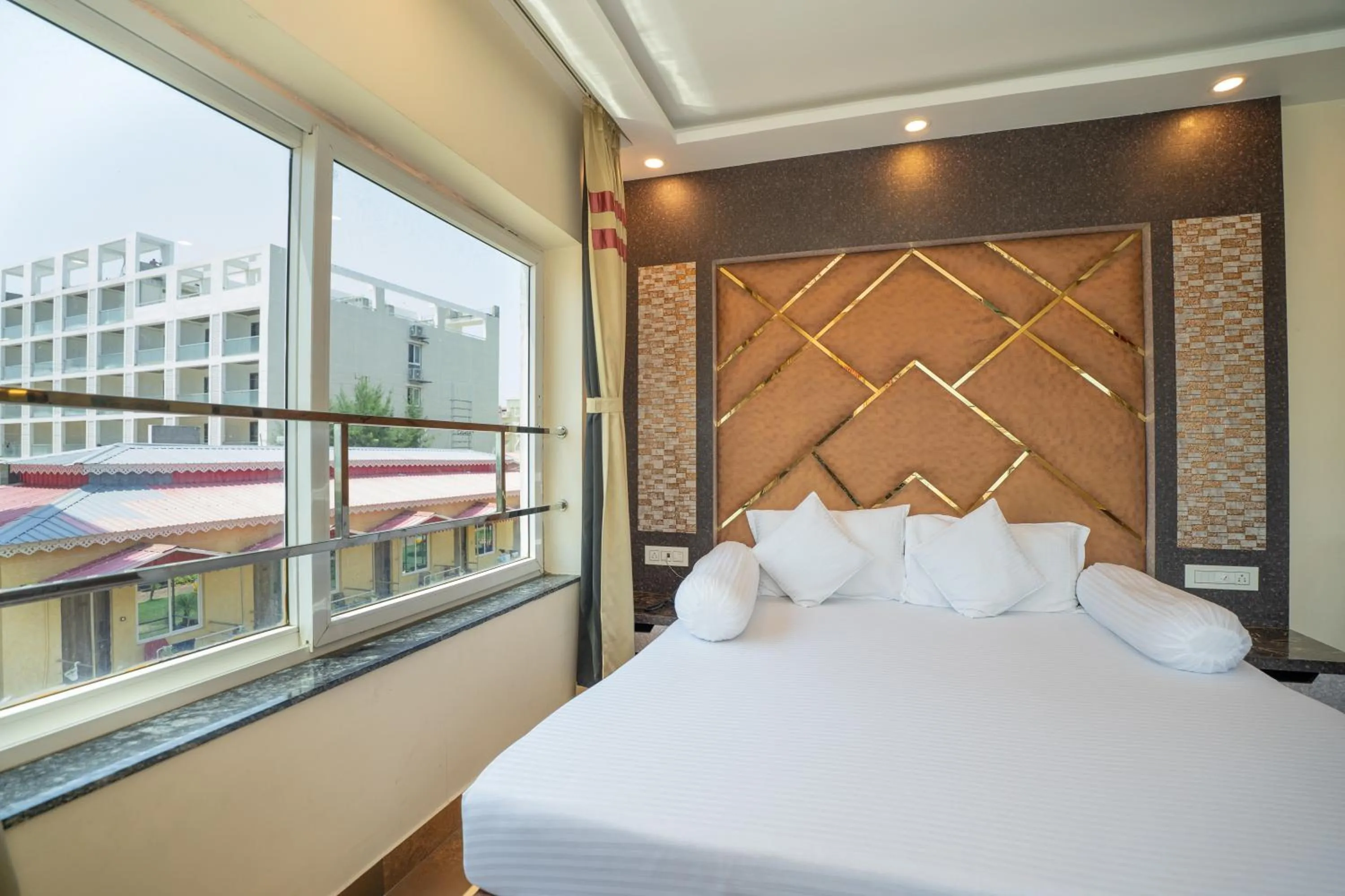 Bed in Sher Bengal Beach Resort
