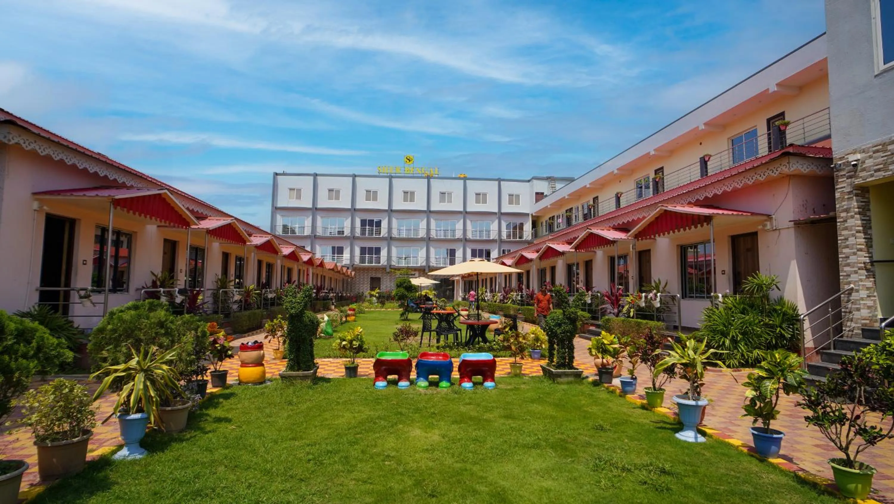 Property building in Sher Bengal Beach Resort