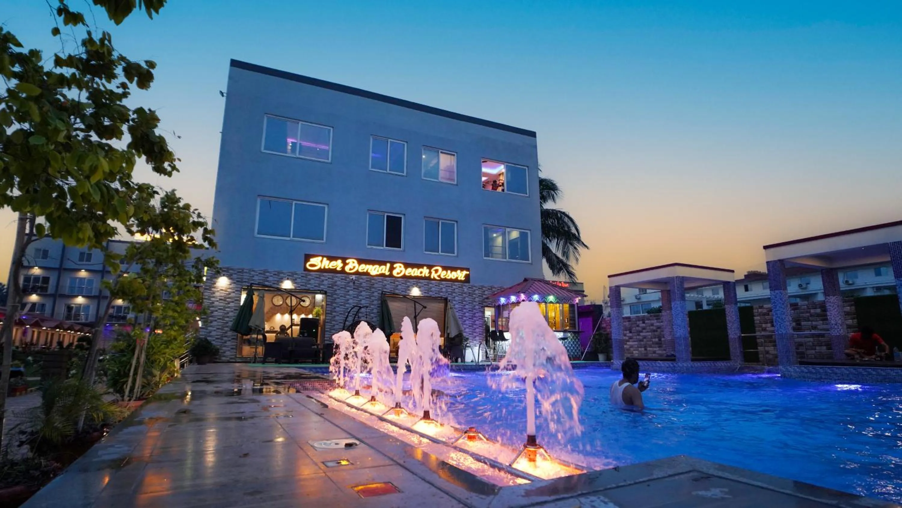 Property building in Sher Bengal Beach Resort