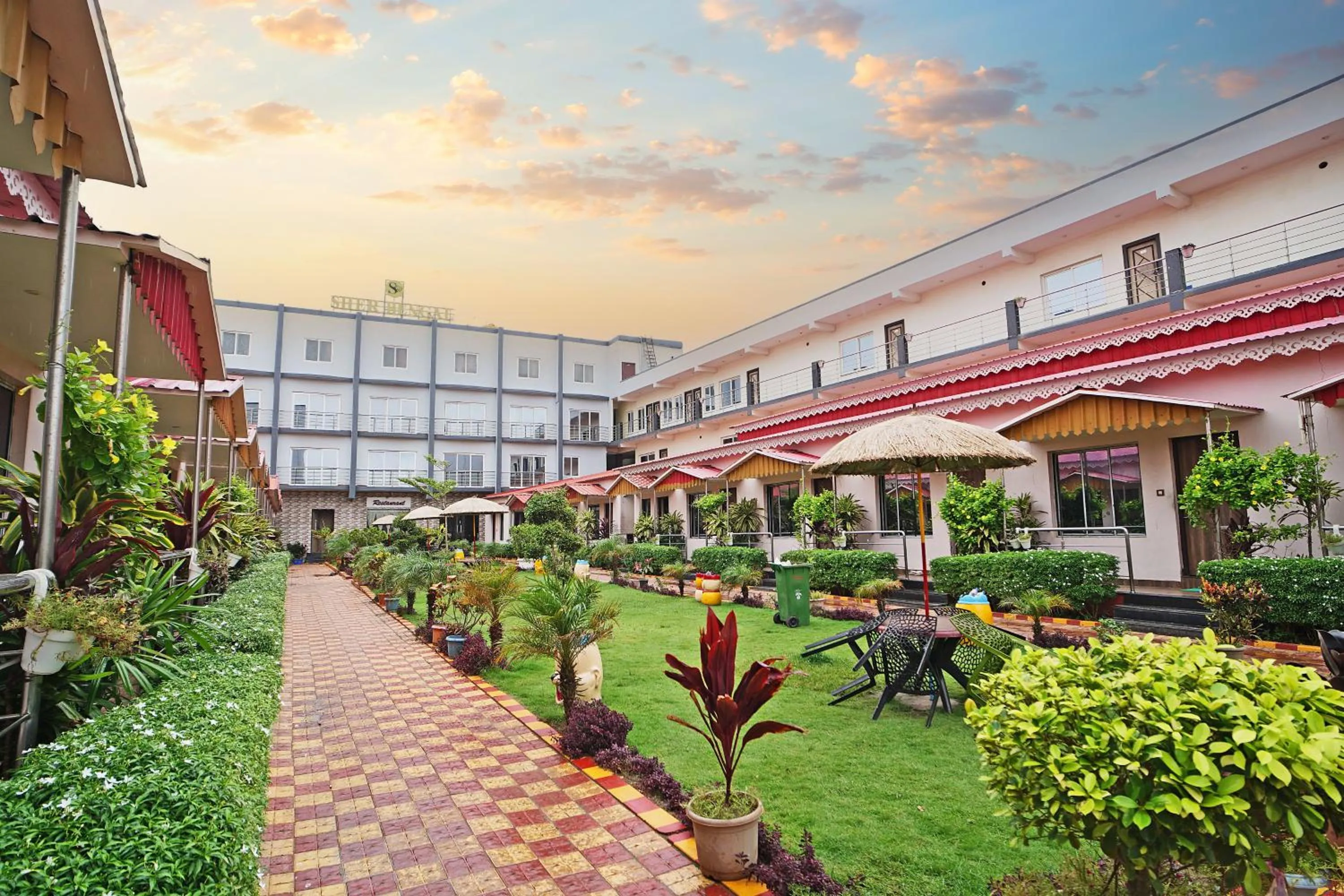 Property building in Sher Bengal Beach Resort