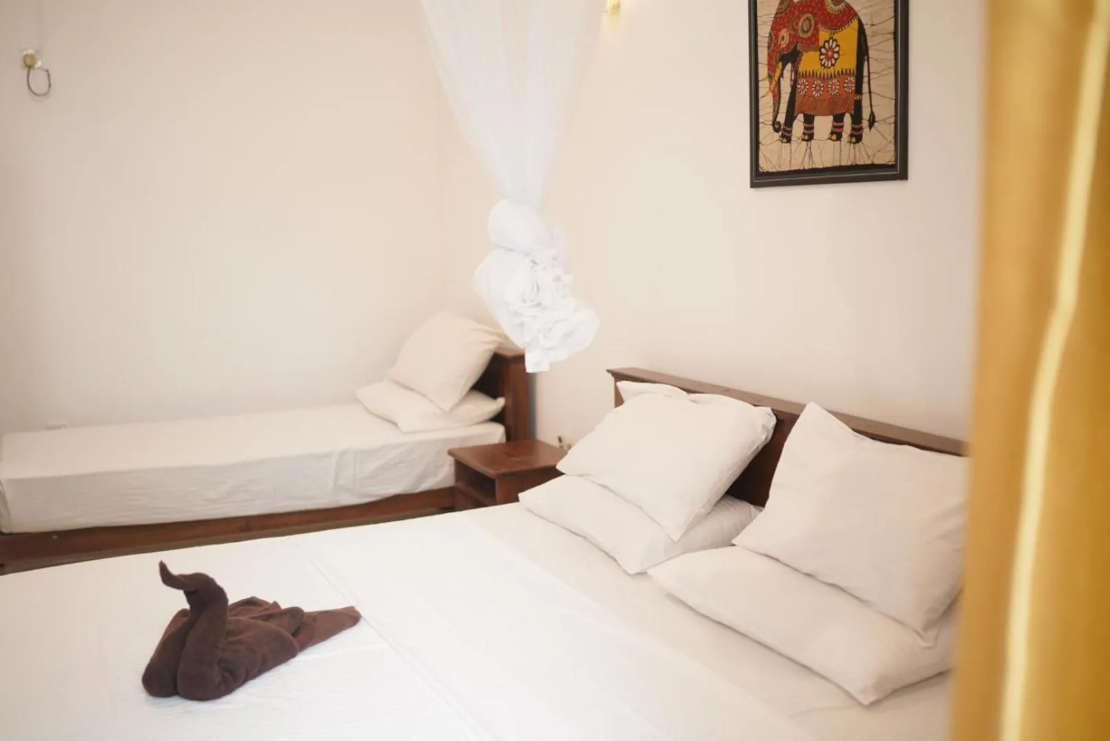 Bed in Walaw watta resort
