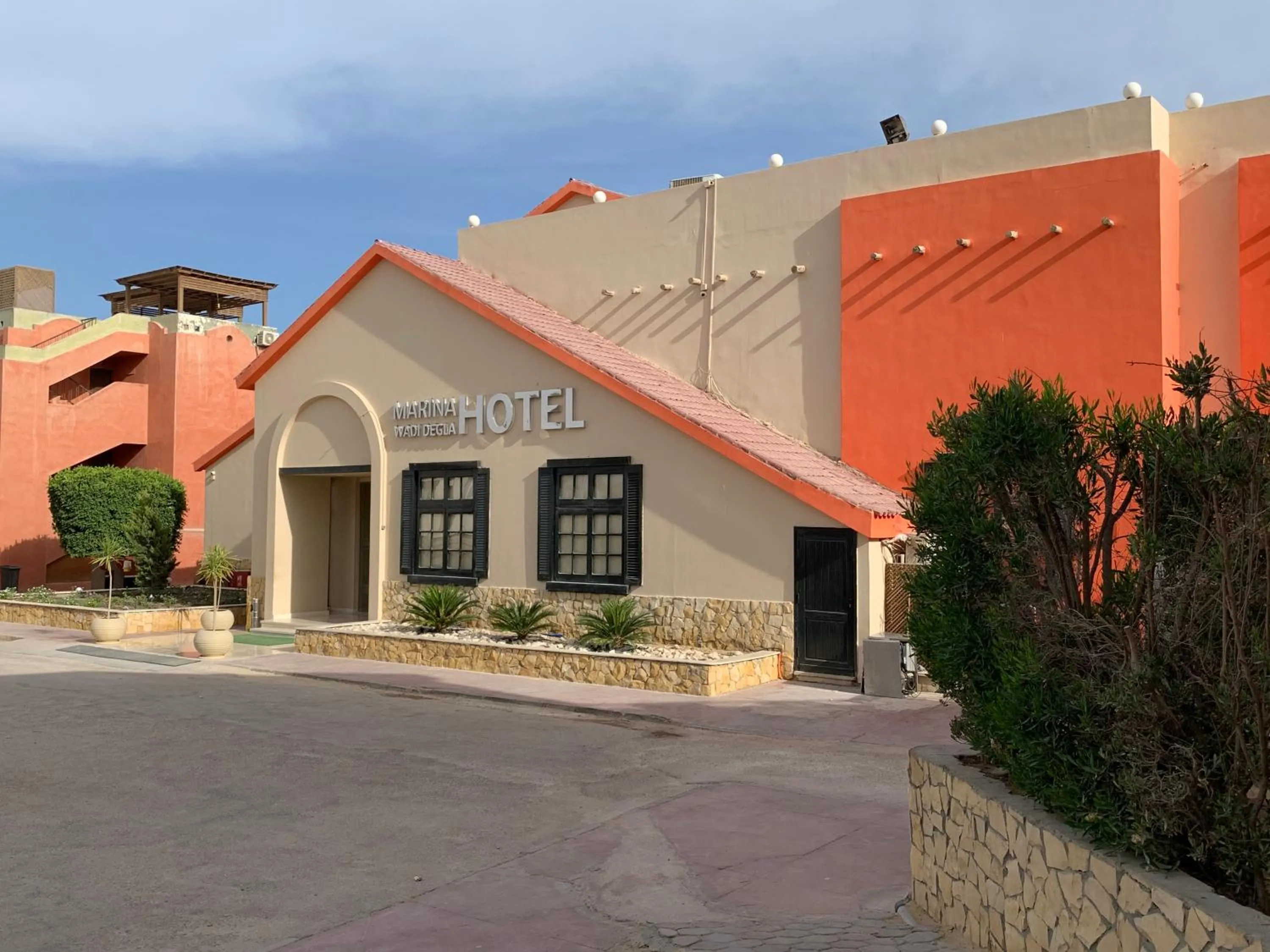 Property building in Marina Wadi Degla Hotel