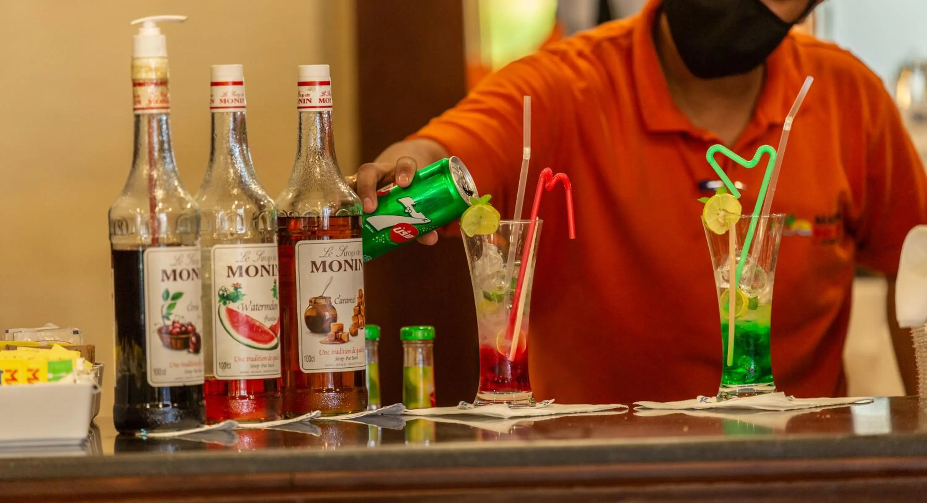 Lounge or bar in Marina Wadi Degla Hotel