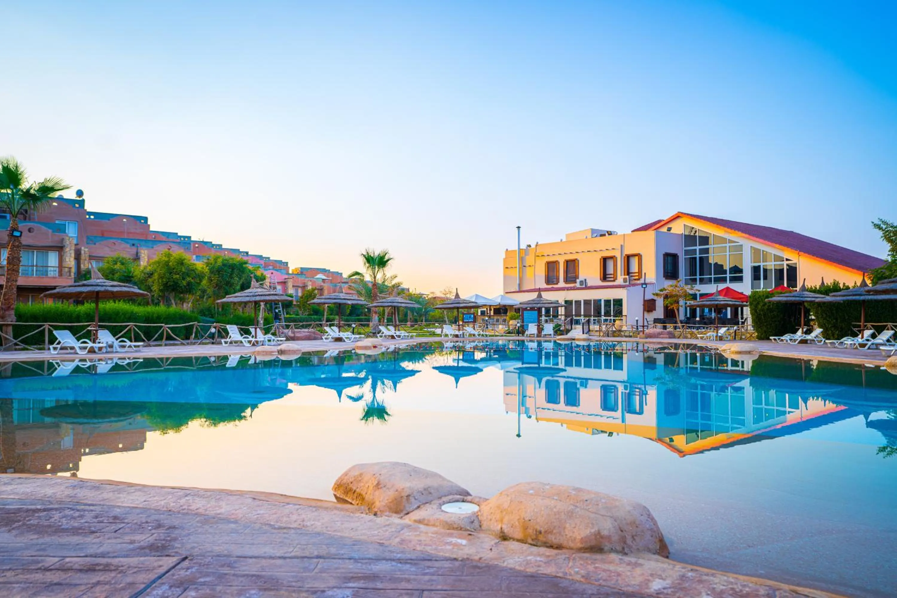Swimming pool in Marina Wadi Degla Hotel