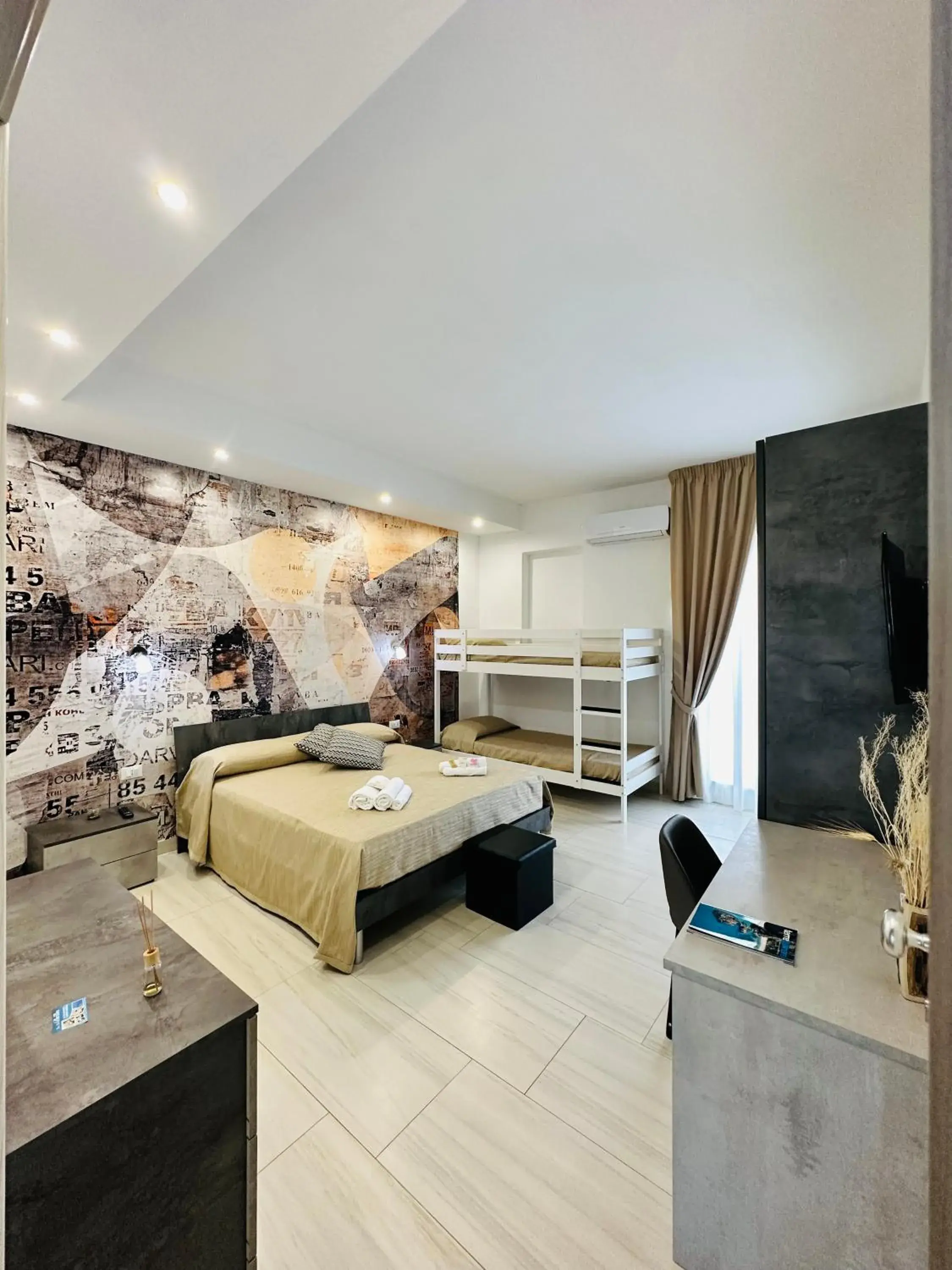 Quadruple Room with Terrace in B&B Birillo Quadruple Room with Terrace in B&B Birillo