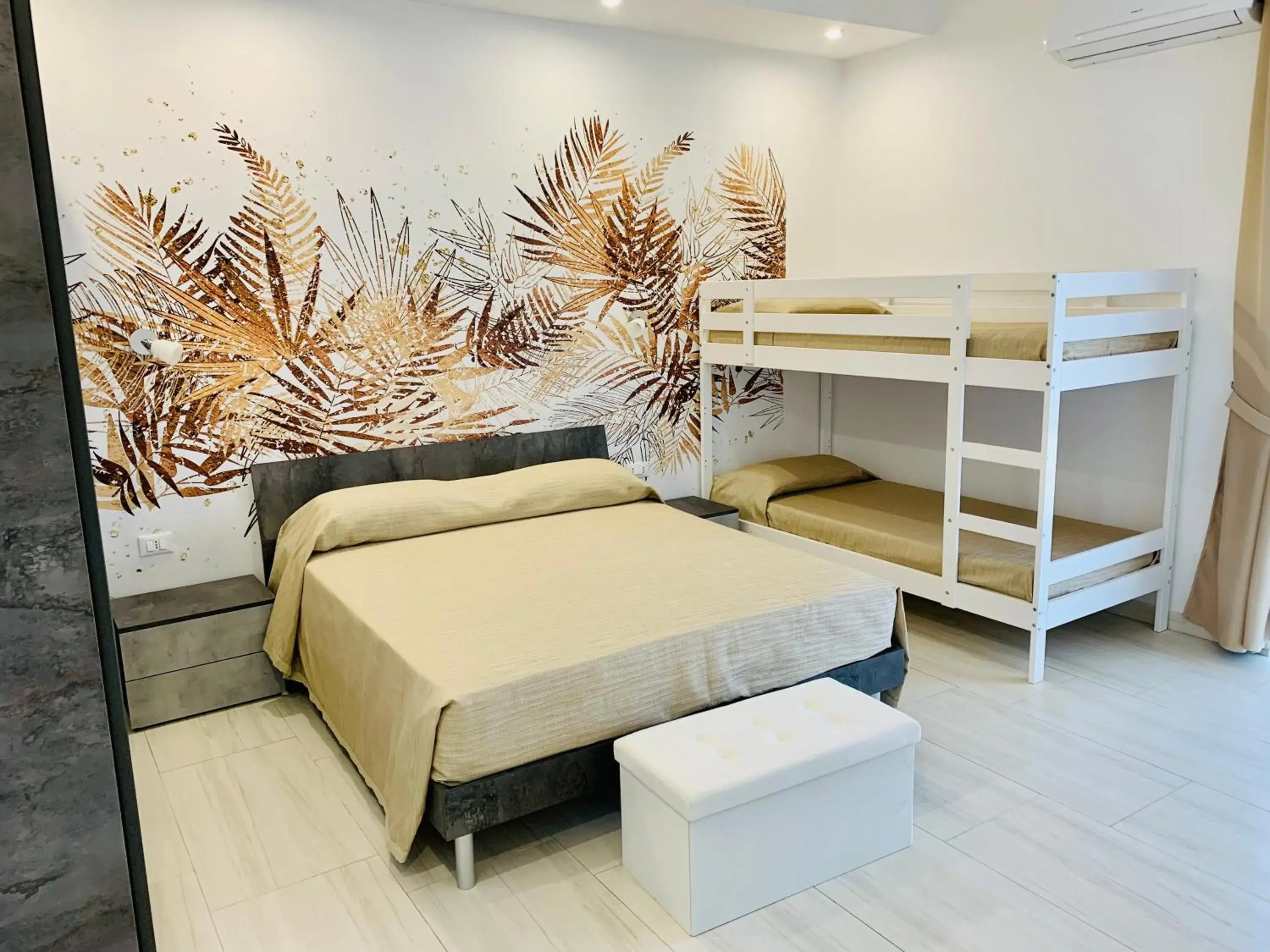 Quadruple Room with Sea View in B&B Birillo Quadruple Room with Sea View in B&B Birillo