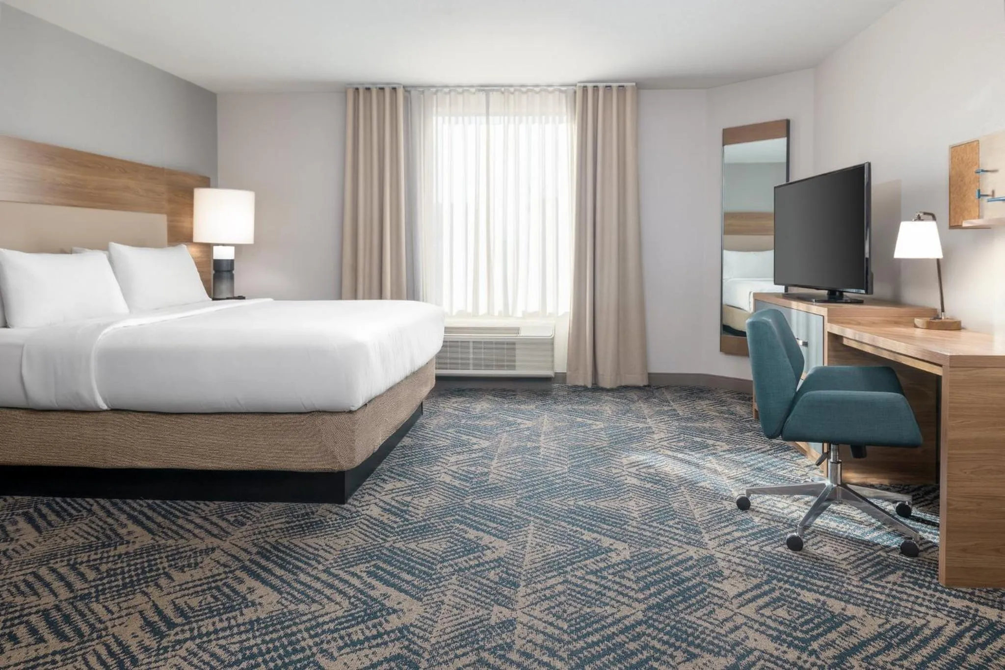 Photo of the whole room, Bed in Candlewood Suites - Las Vegas - E Tropicana by IHG