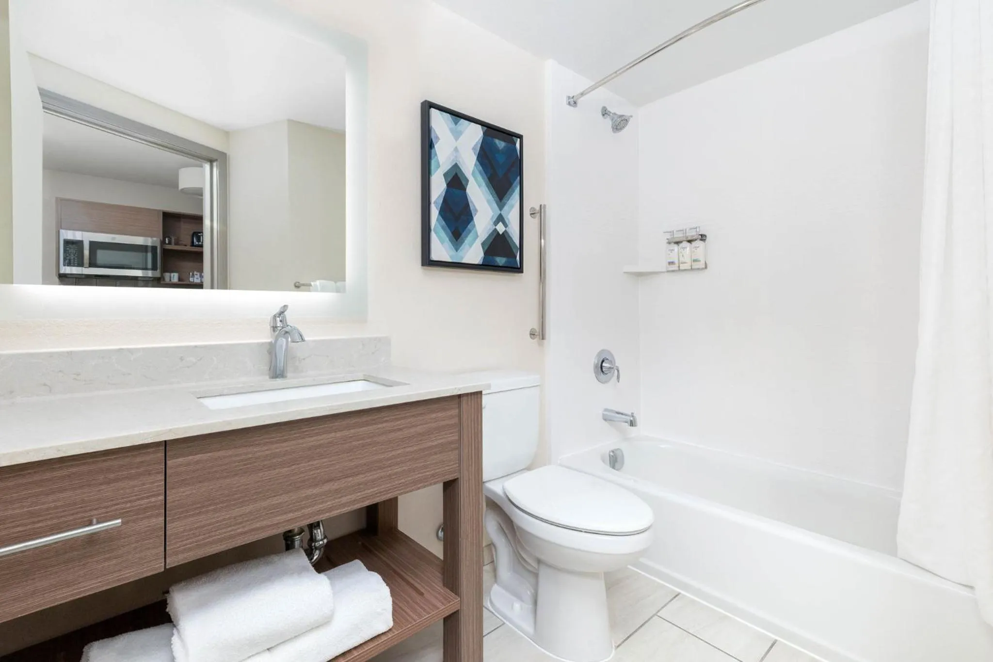 Bathroom in Candlewood Suites - Las Vegas - E Tropicana by IHG