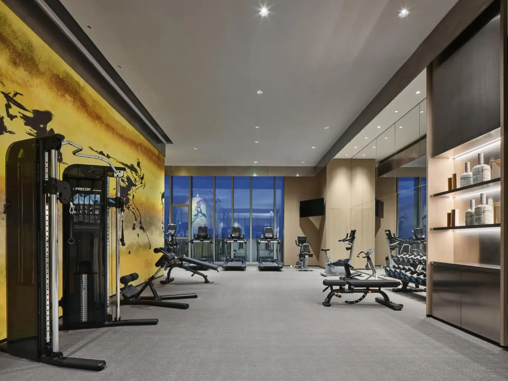 Fitness centre/facilities in Crowne Plaza Qidong by IHG Fitness centre/facilities in Crowne Plaza Qidong by IHG