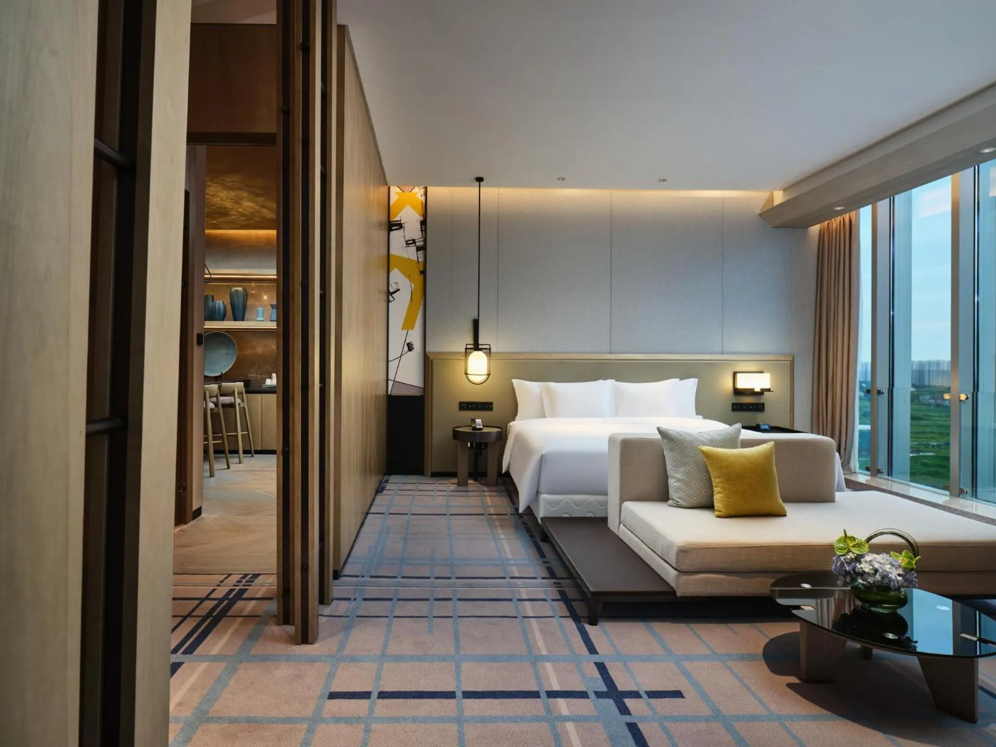 Photo of the whole room, Bed in Crowne Plaza Qidong by IHG