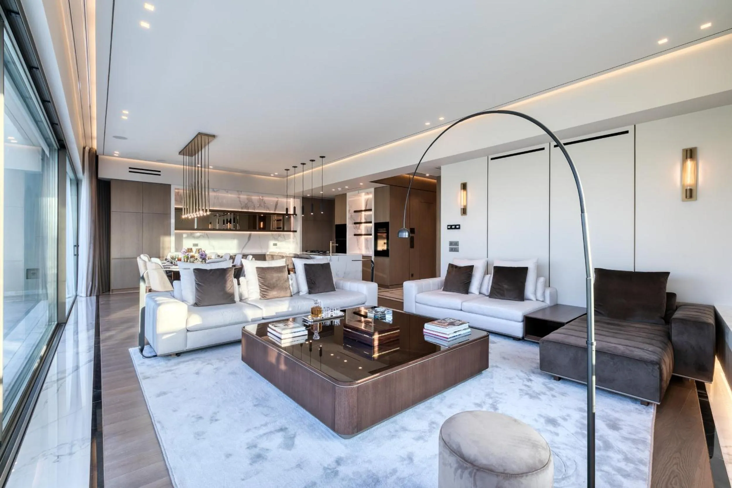 Living room in The One Acropolis