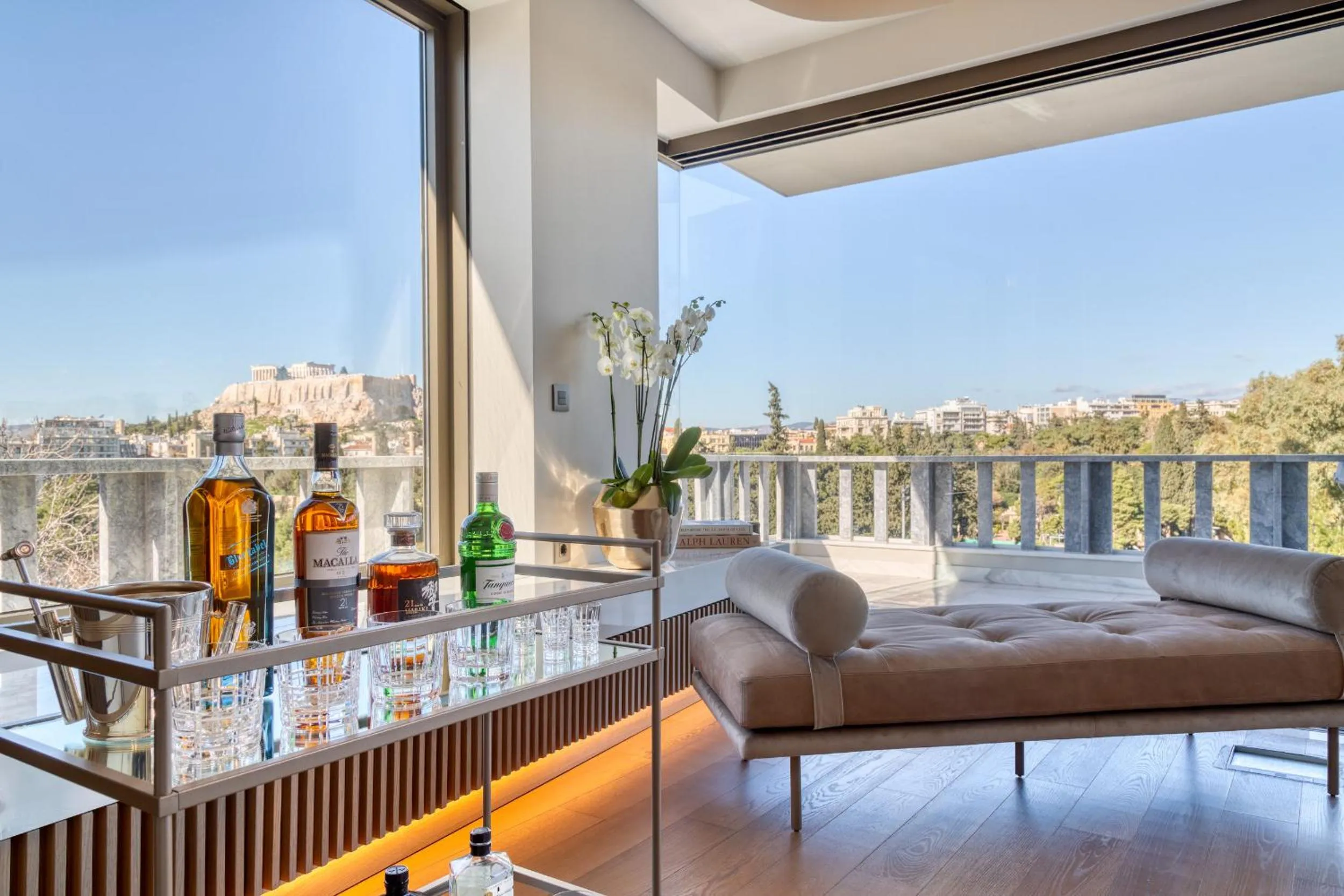 Living room in The One Acropolis