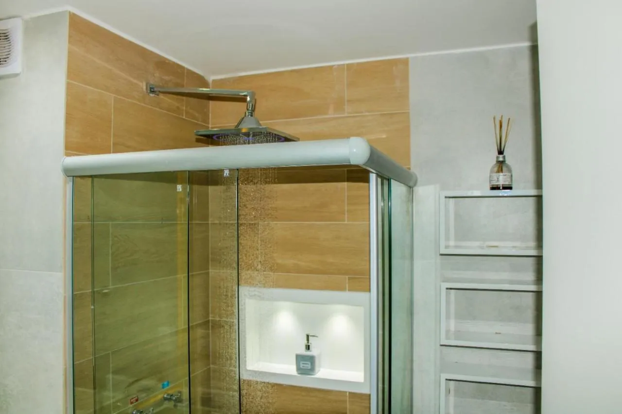 Bathroom in Ponta Negra Beach Flat Prime