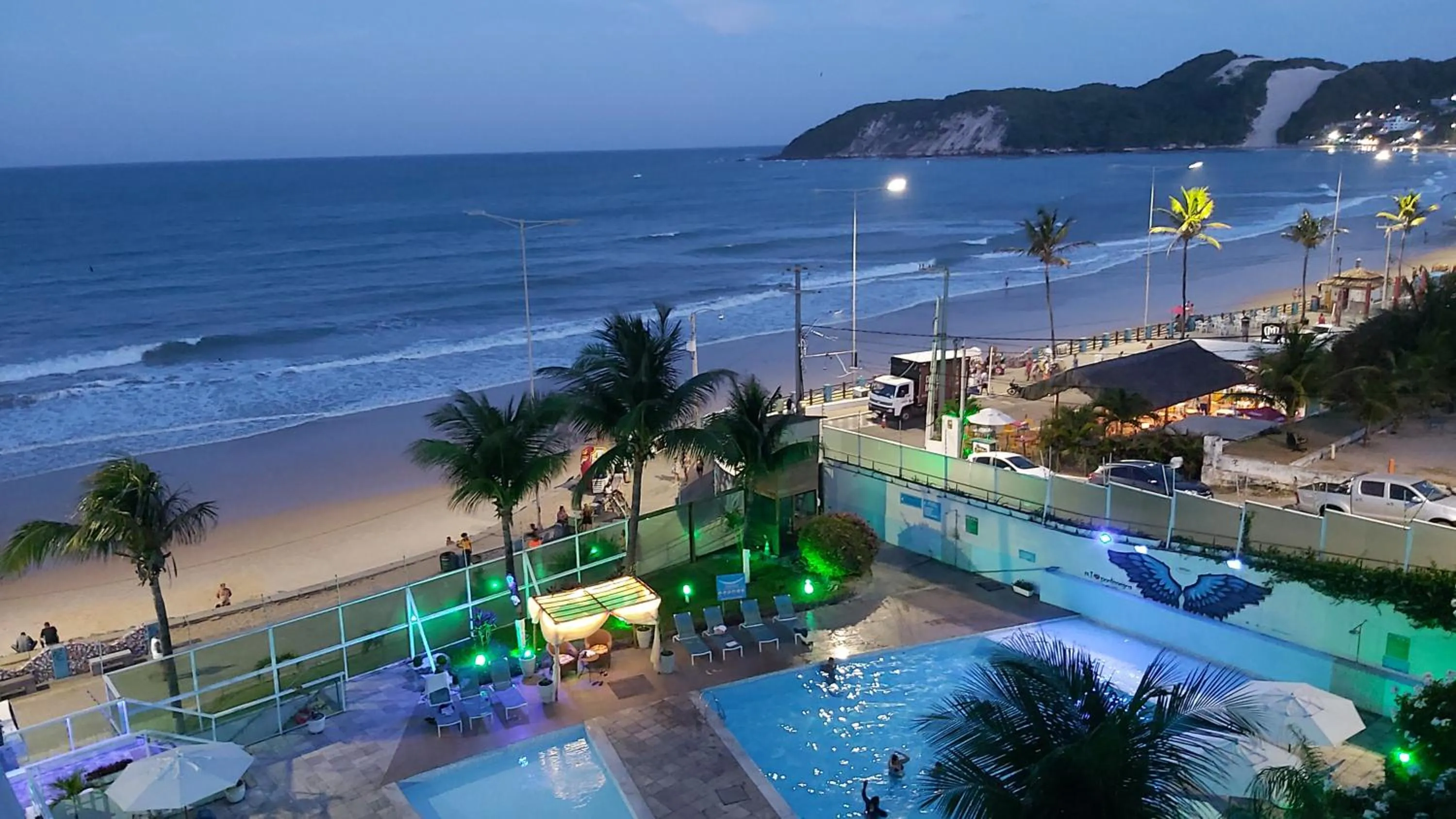 Sea view in Ponta Negra Beach Flat Prime