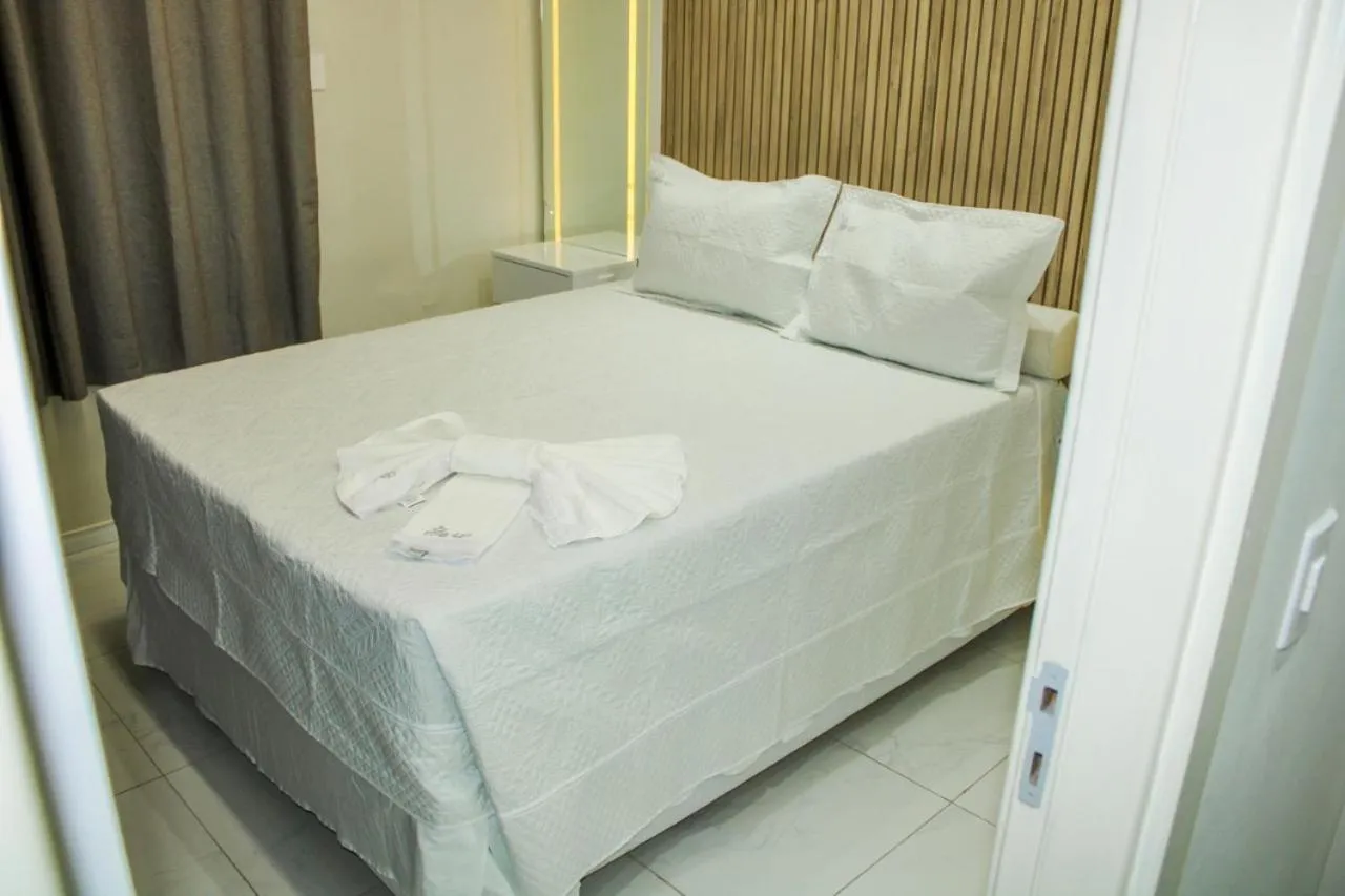 Bed in Ponta Negra Beach Flat Prime