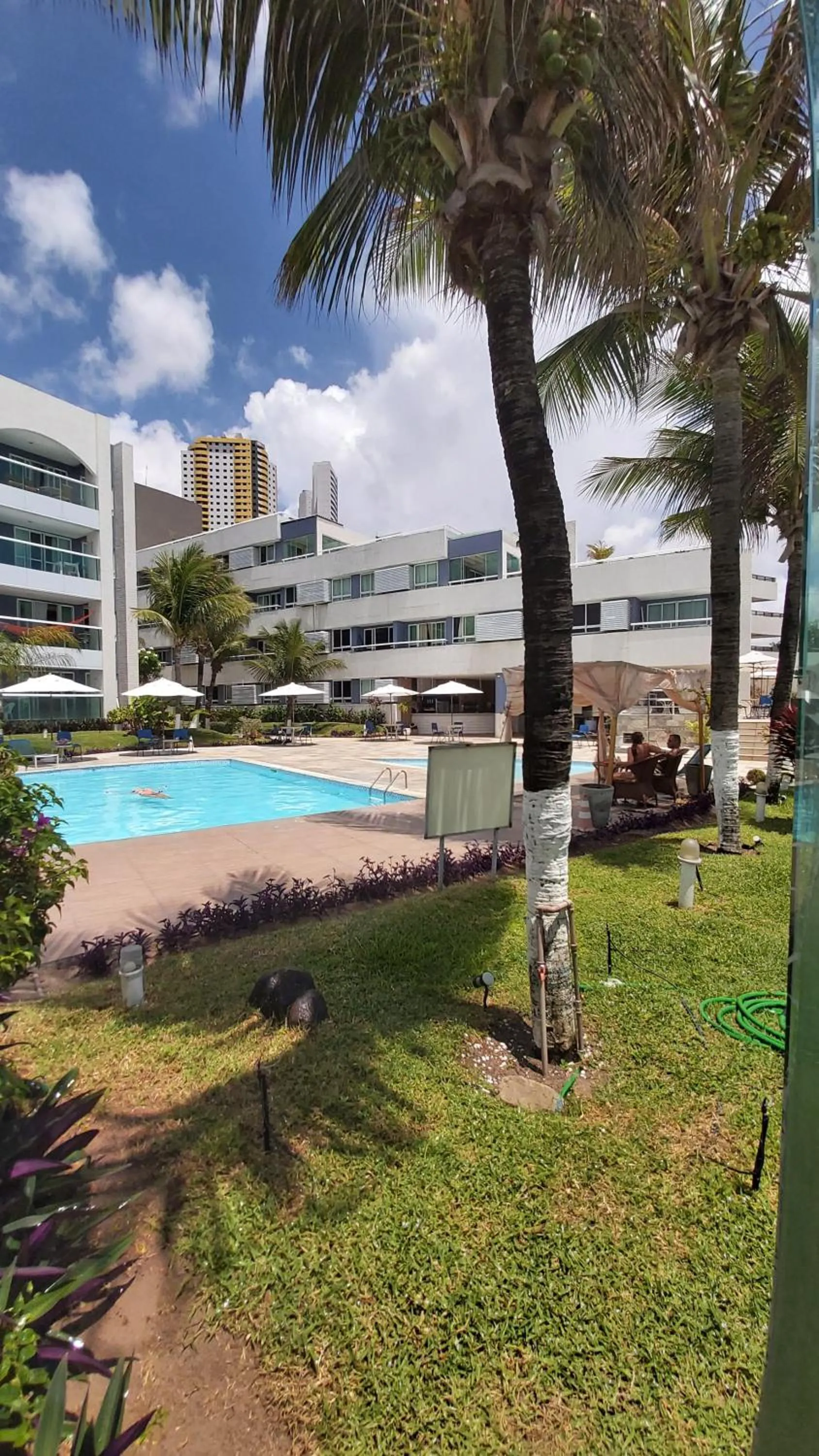 Swimming pool in Ponta Negra Beach Flat Prime