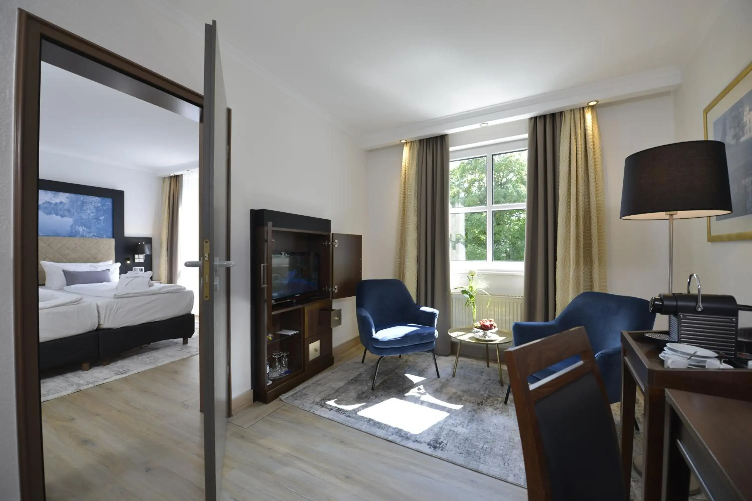 Junior Suite with Park View in Hotel Caroline Mathilde Junior Suite with Park View in Hotel Caroline Mathilde