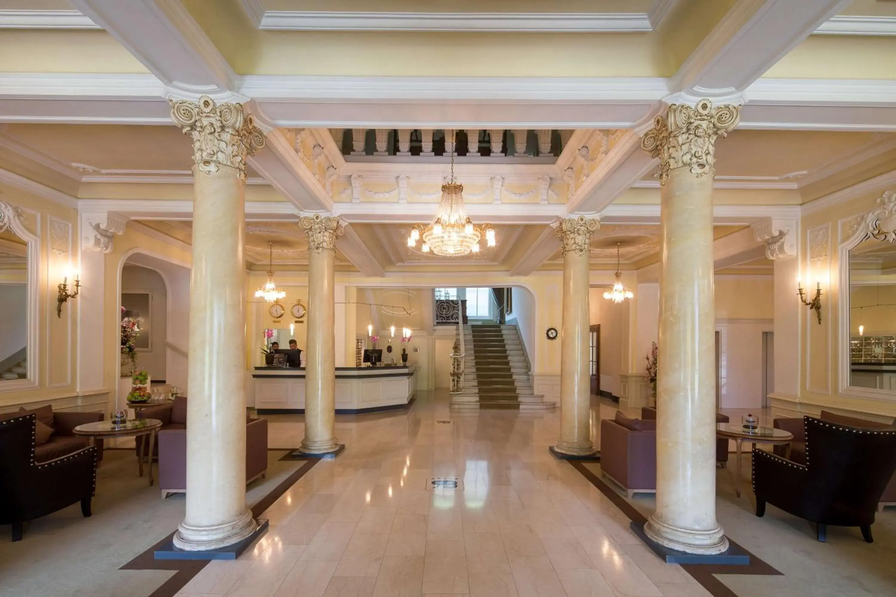 Lobby or reception, Lobby/Reception in Lindner Grand Hotel Beau Rivage