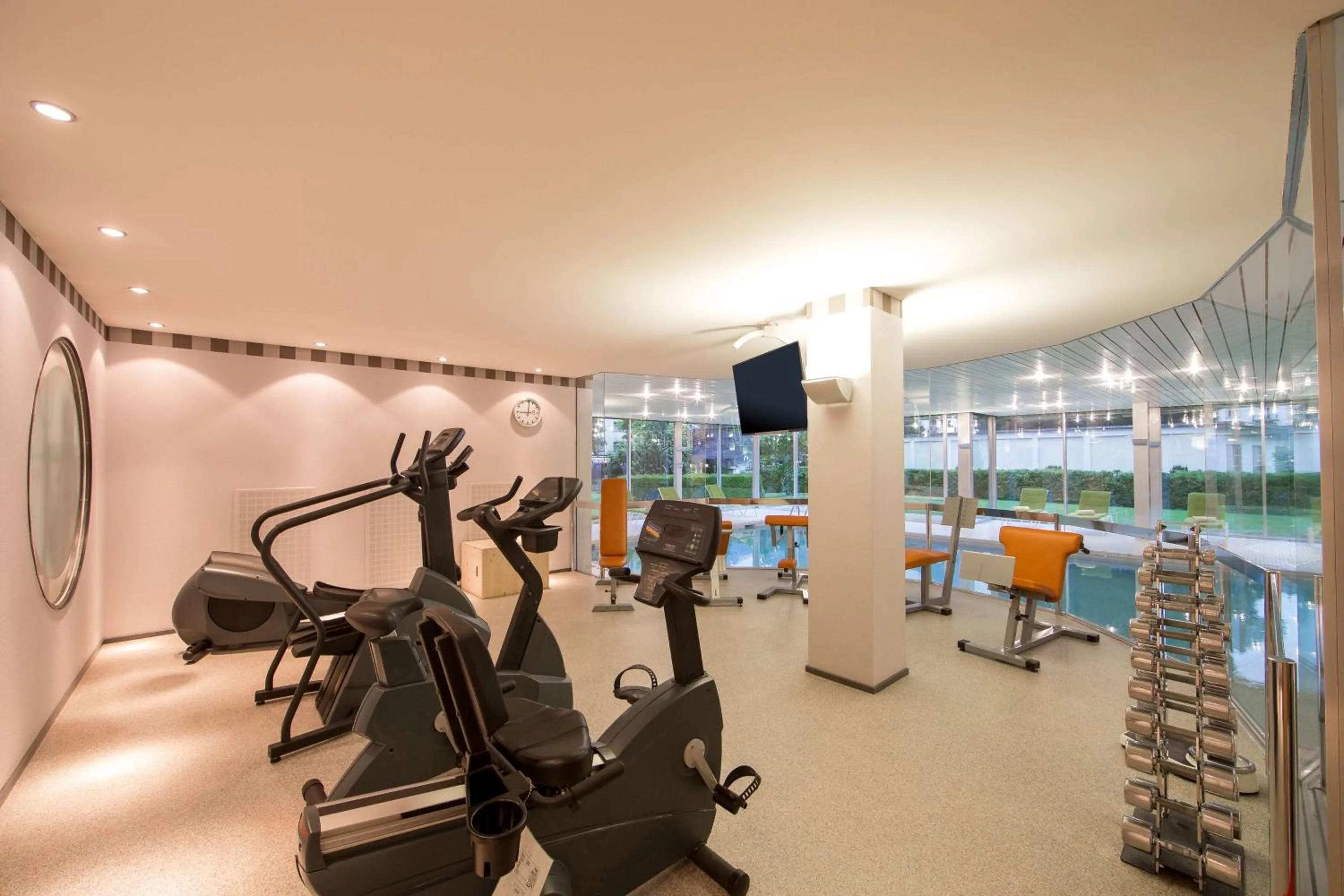 Fitness centre/facilities in Grand Hotel Beau Rivage Interlaken