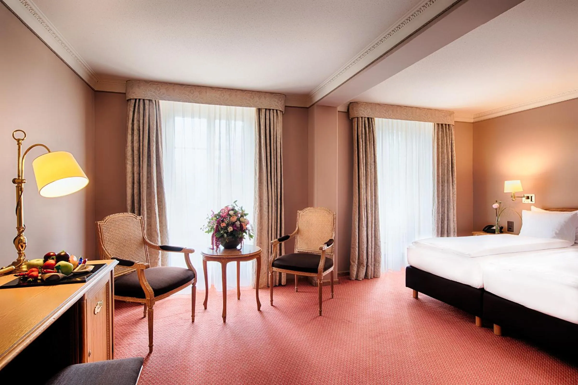 Photo of the whole room, Bed in Grand Hotel Beau Rivage Interlaken