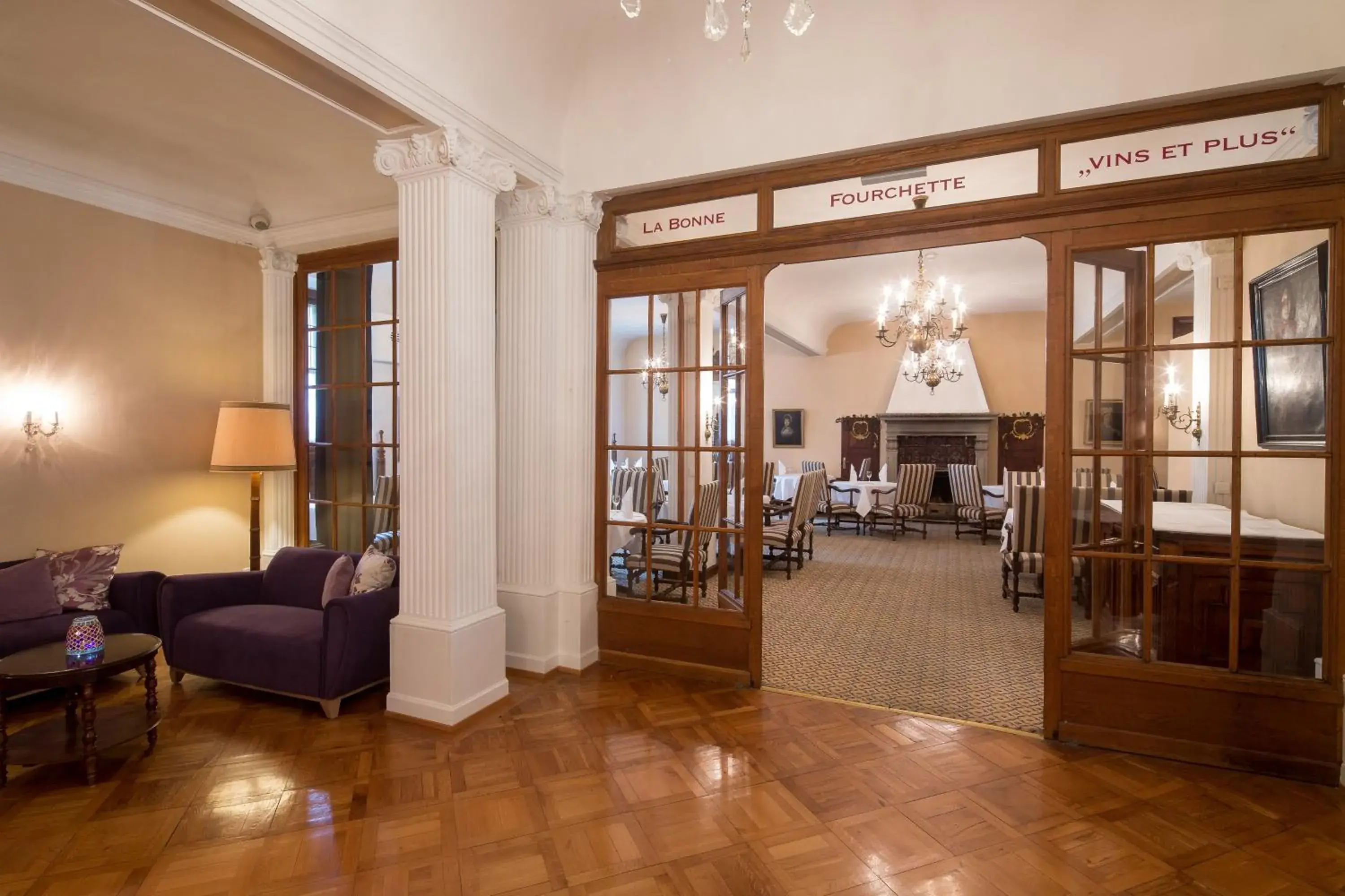 Lobby or reception in Lindner Grand Hotel Beau Rivage