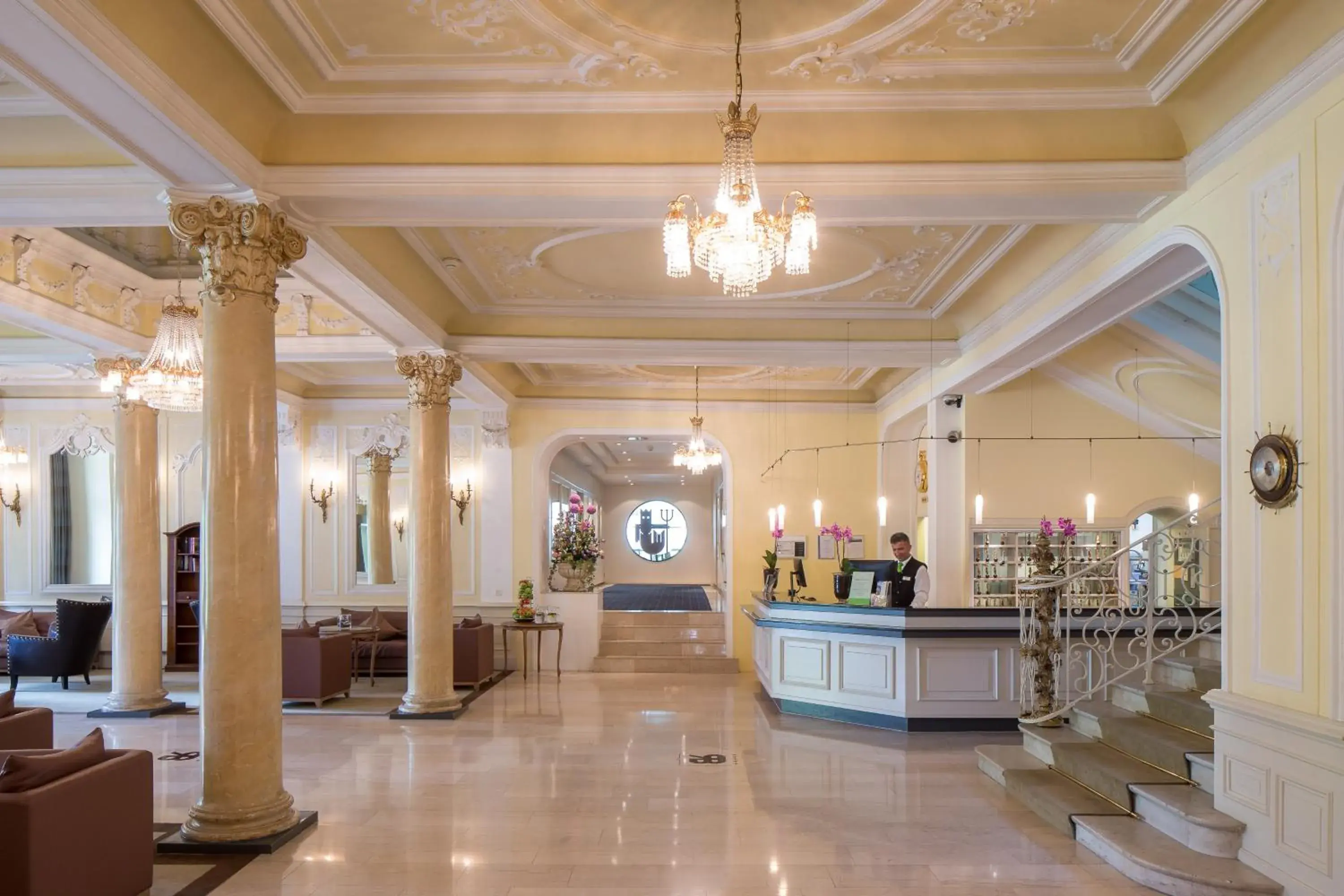 Lobby or reception, Lobby/Reception in Lindner Grand Hotel Beau Rivage