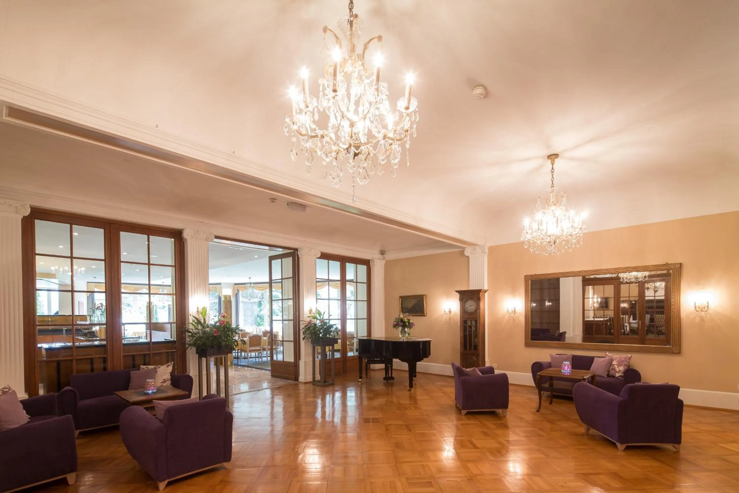 Lobby or reception in Grand Hotel Beau Rivage Interlaken