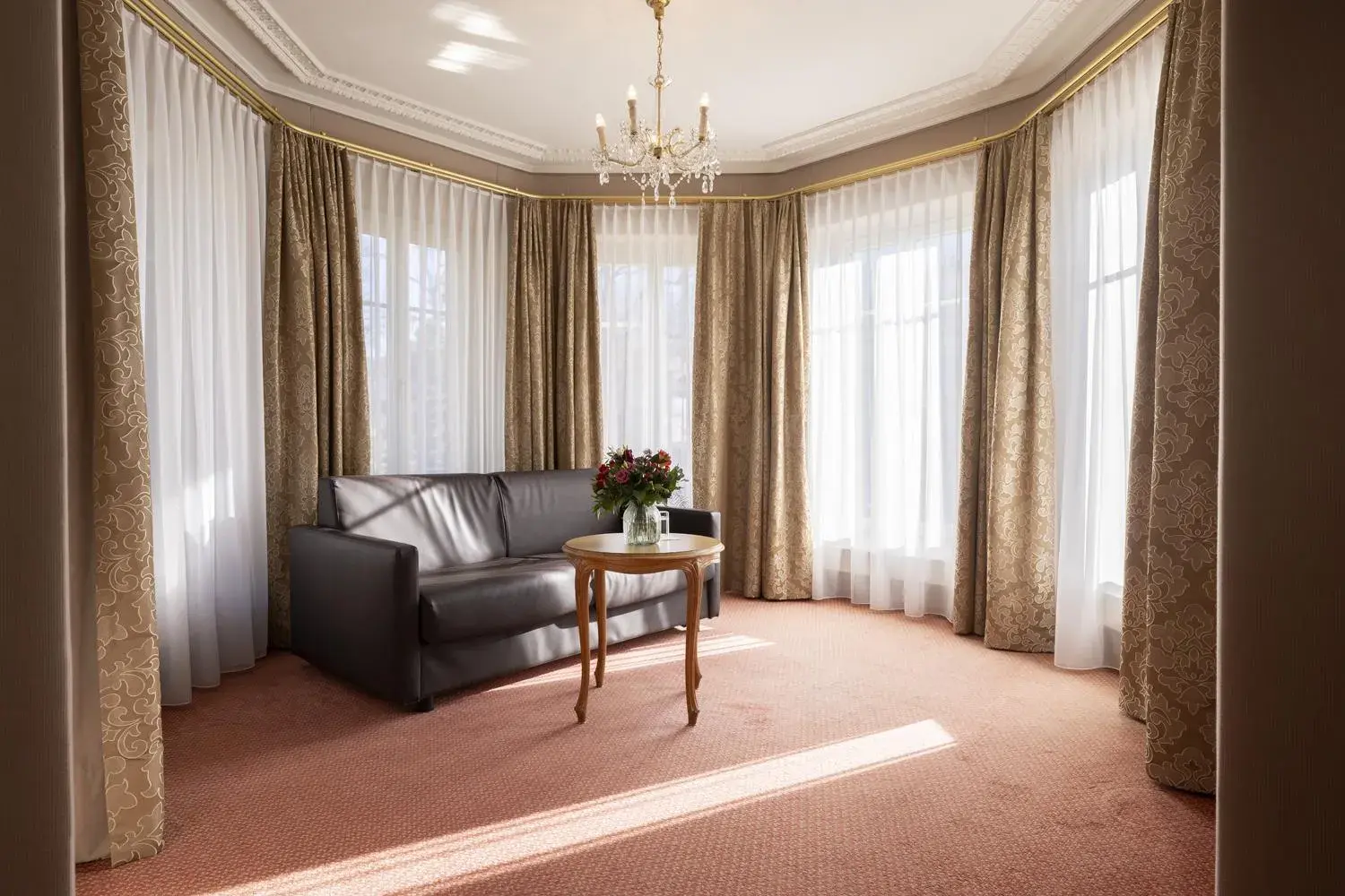 Seating Area in Lindner Grand Hotel Beau Rivage