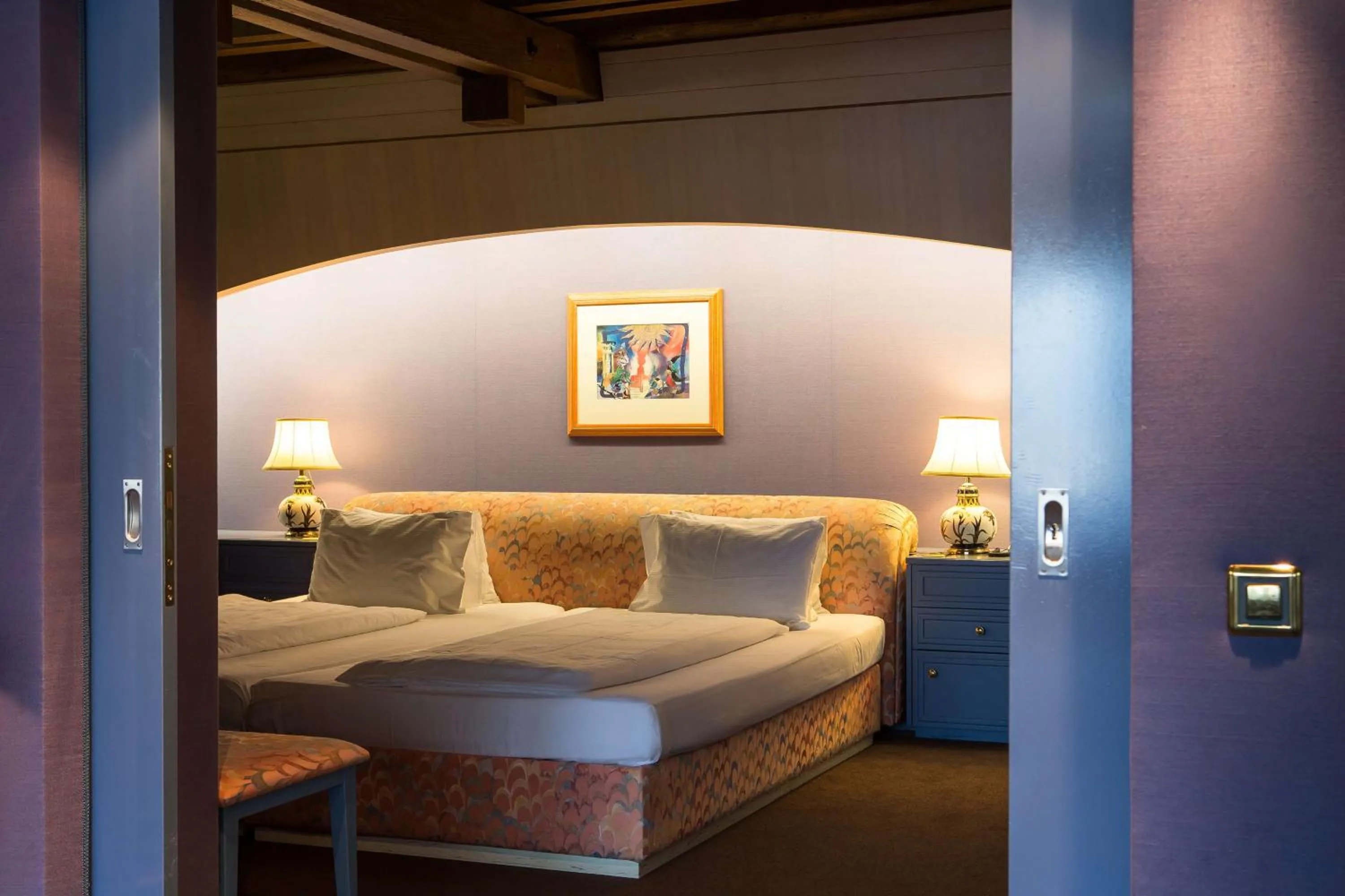 Photo of the whole room, Bed in Grand Hotel Beau Rivage Interlaken