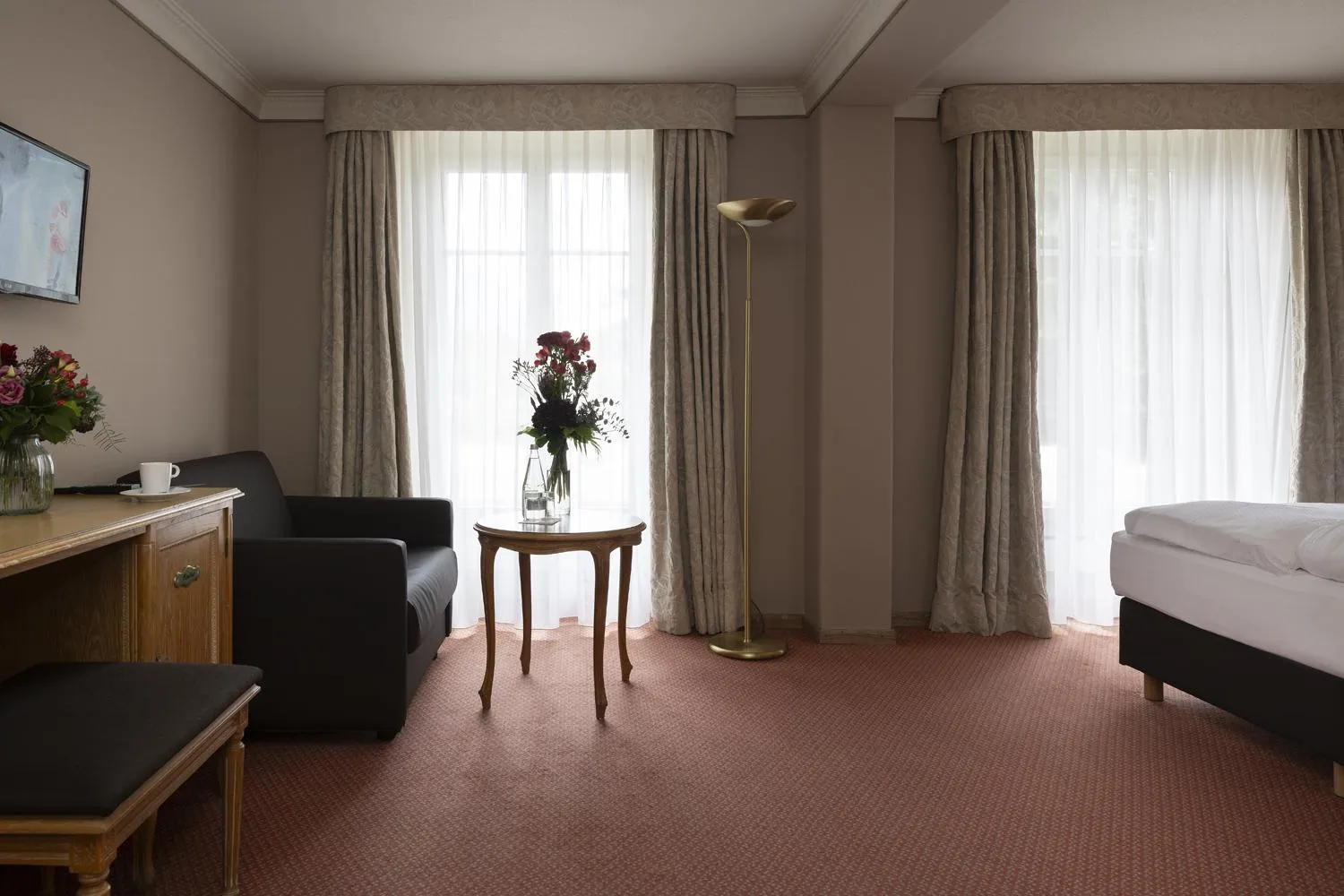 Photo of the whole room, Bed in Grand Hotel Beau Rivage Interlaken