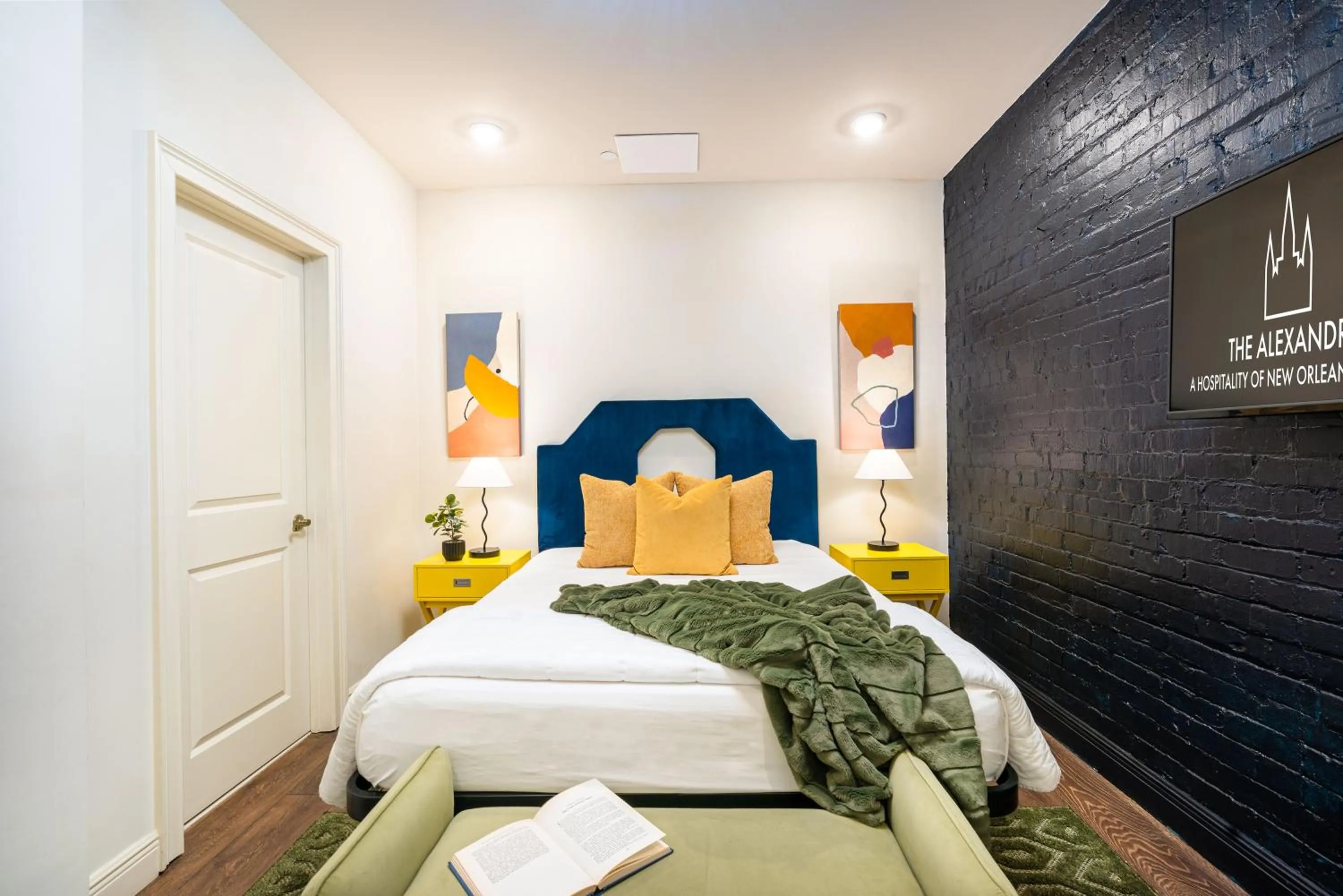 Bed in The Alexandre