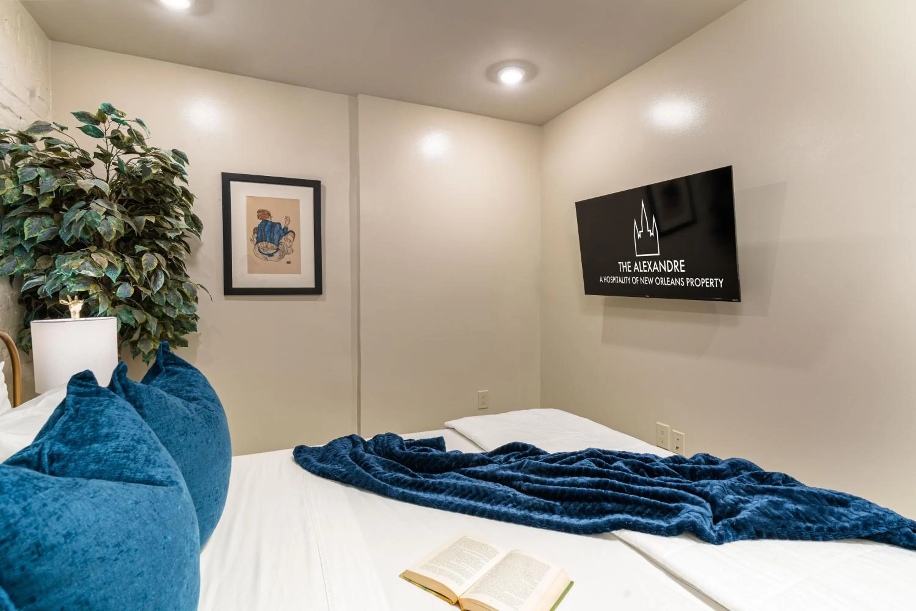 Bed in The Alexandre