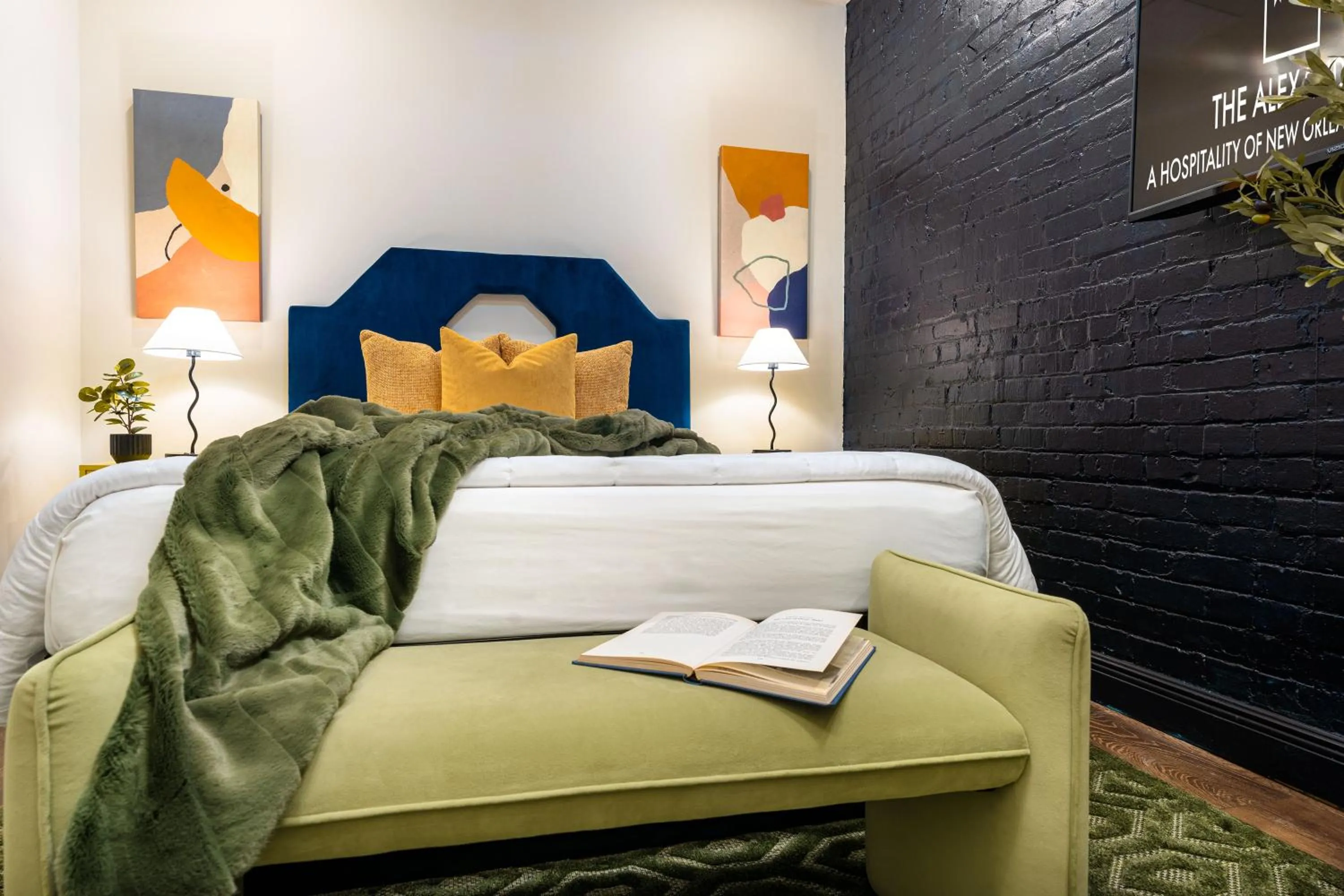 Bed in The Alexandre